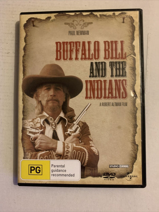 Buffalo Bill And The Indians (DVD, 1976) Paul Newman, Robert Altman. Region 4