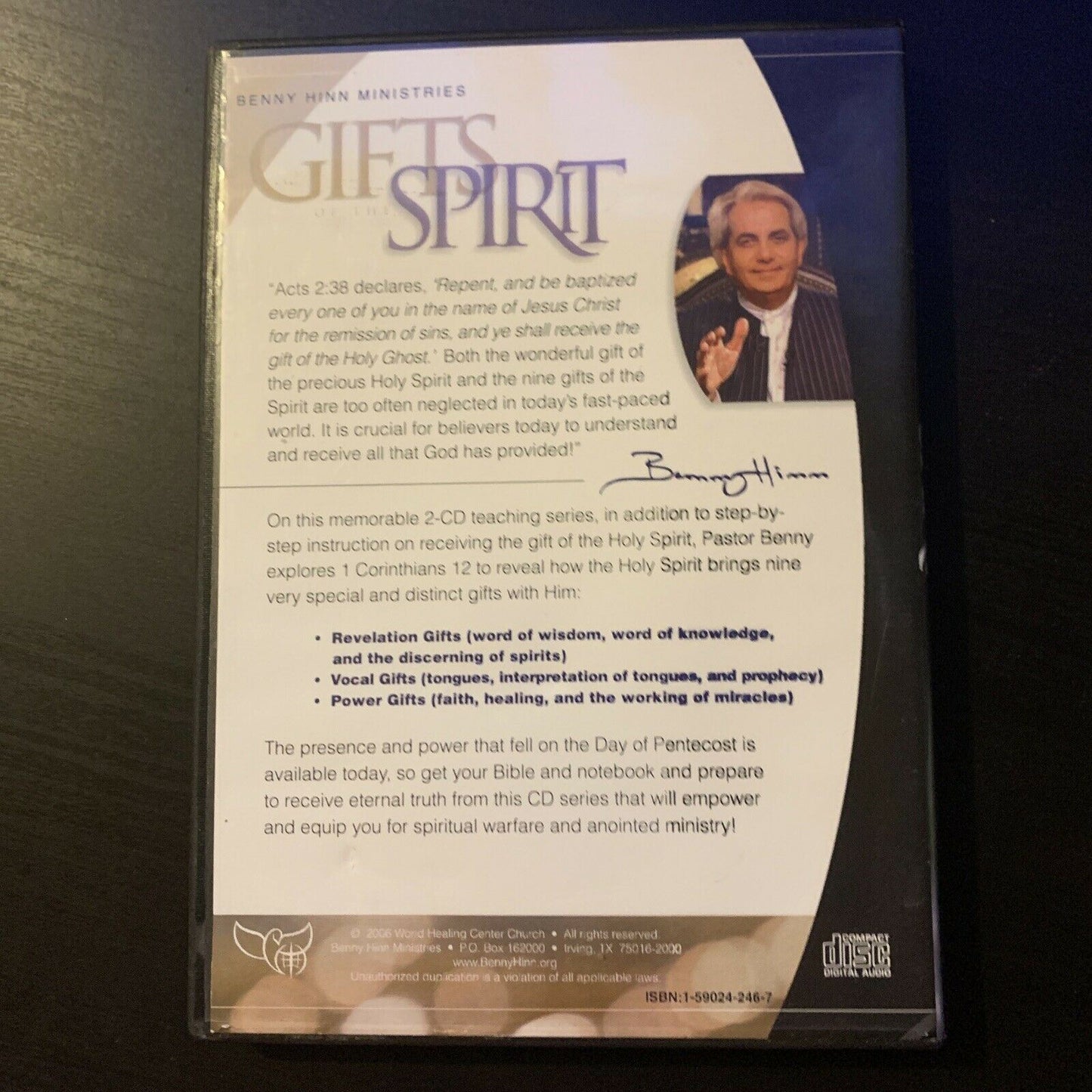 Benny Hinn Ministries - Gifts Of The Spirit (CD Audio, 2006)