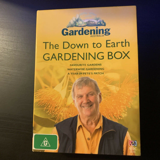 Gardening Australia - The Down To Earth Gardening Box (DVD, 2010) Region 4