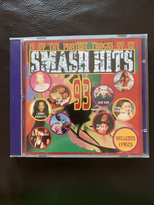 Smash Hits 93 - (CD, 1993) Dannii Minogue/ ANDRE / Toni Pearen /ACE