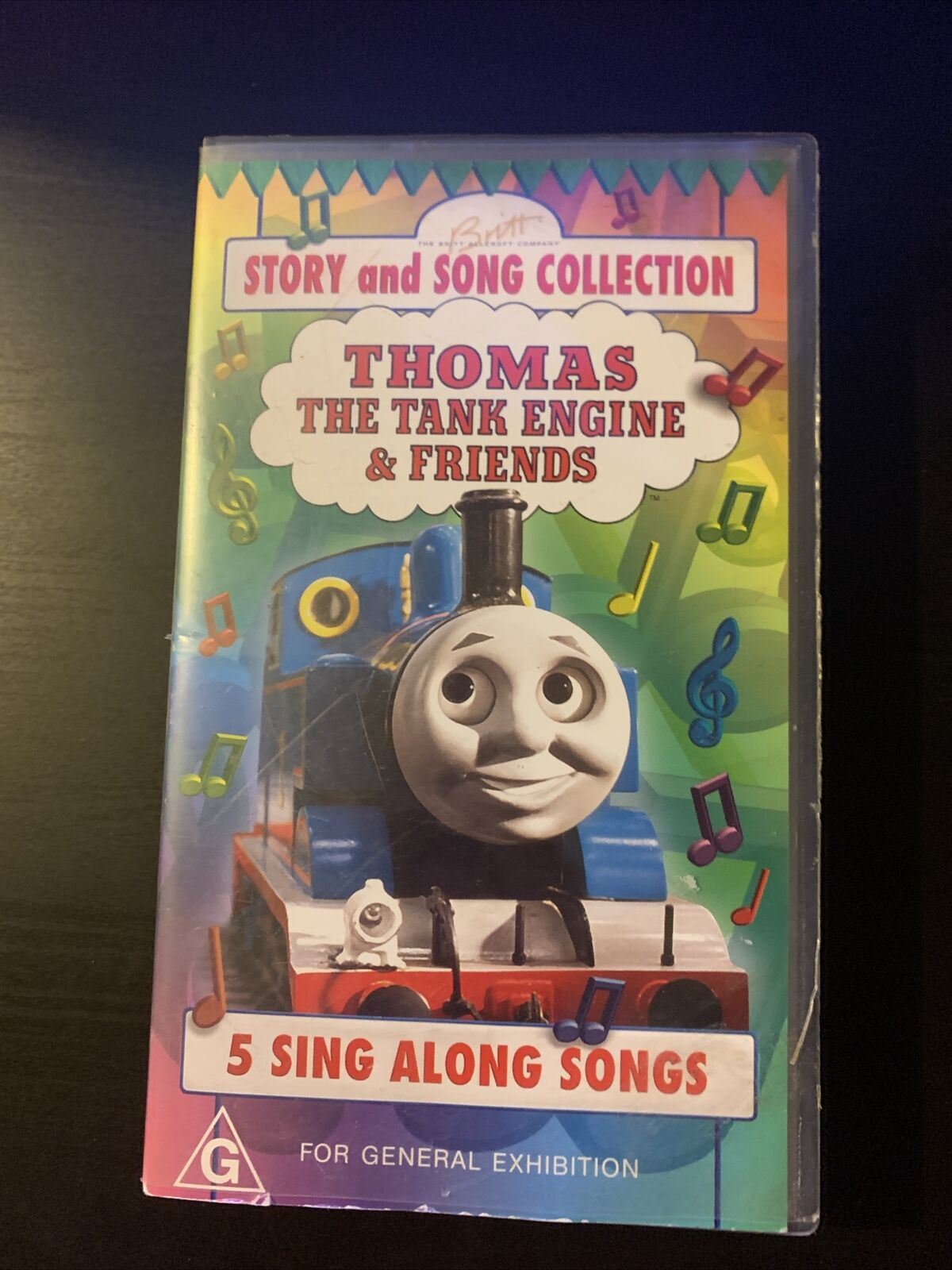 Thomas The Tank Engine - 5 Sing Along Songs (VHS, 1996) PAL – Retro Unit