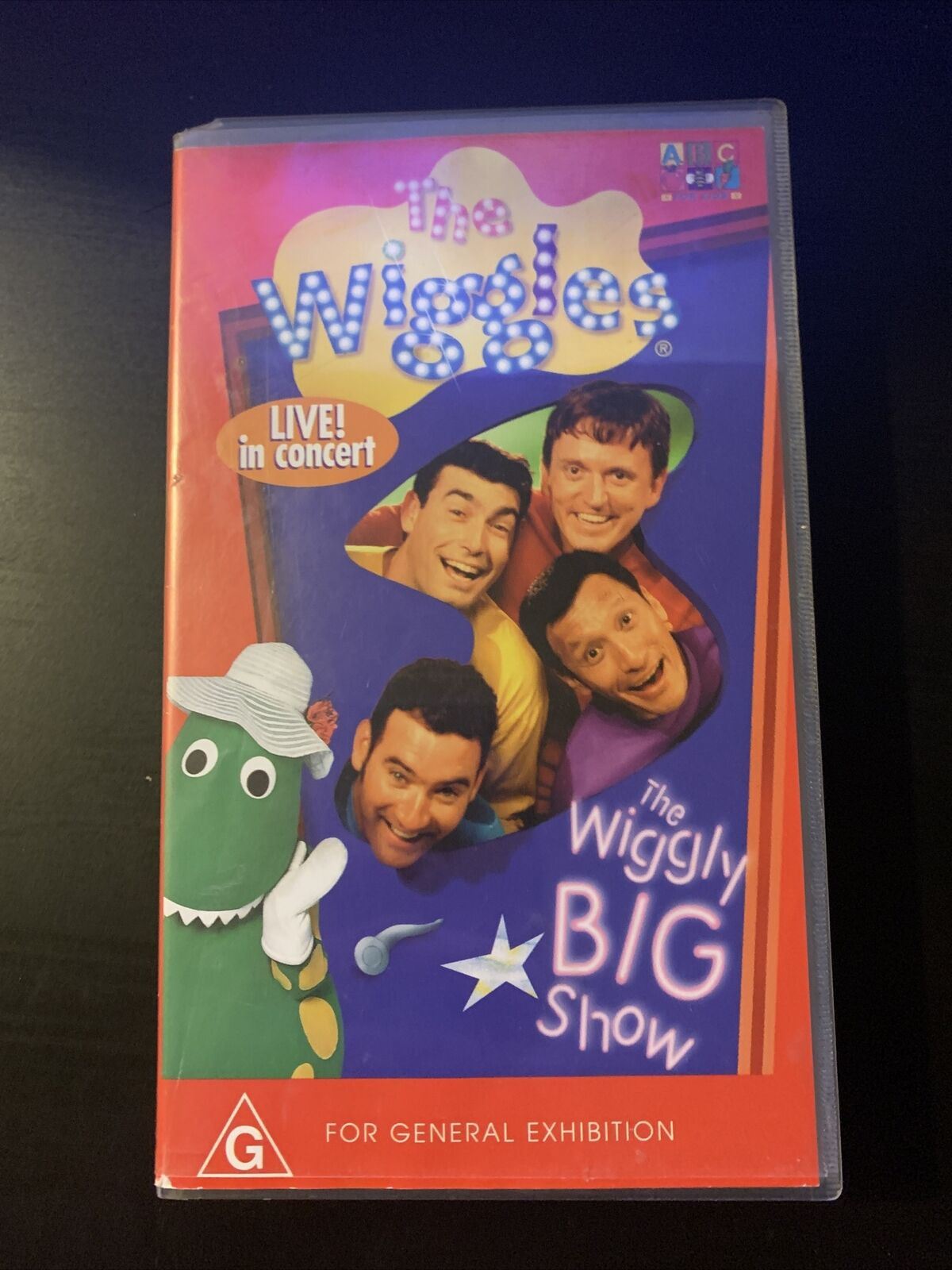 The Wiggles - The Wiggly Big Show LIVE! In Concert (VHS, 1999) PAL