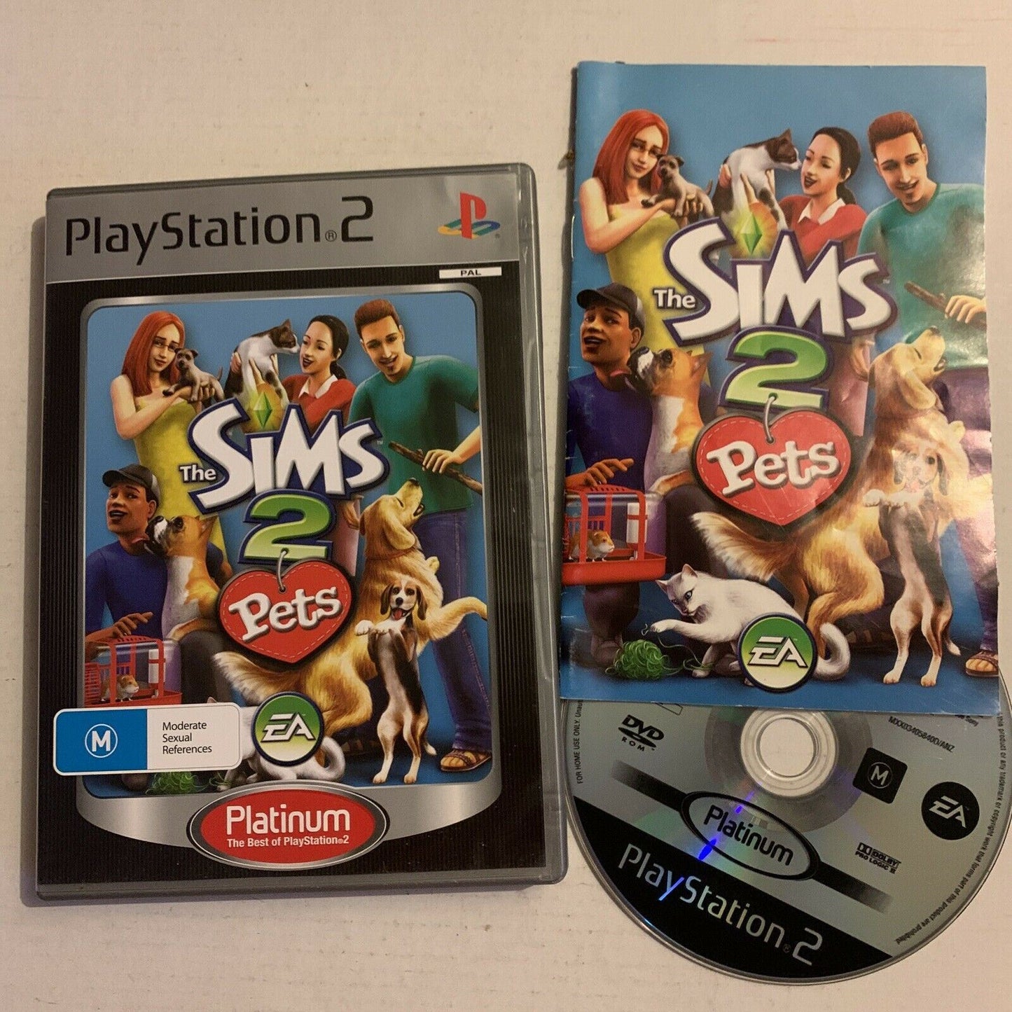 The Sims 2 Pets - PS2 - Playstation 2  With Manual