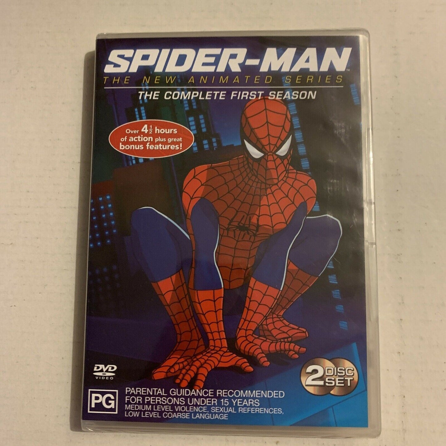 *New Sealed* Spiderman - The New Animated Series : Season 1 (DVD, 2004) Region 4