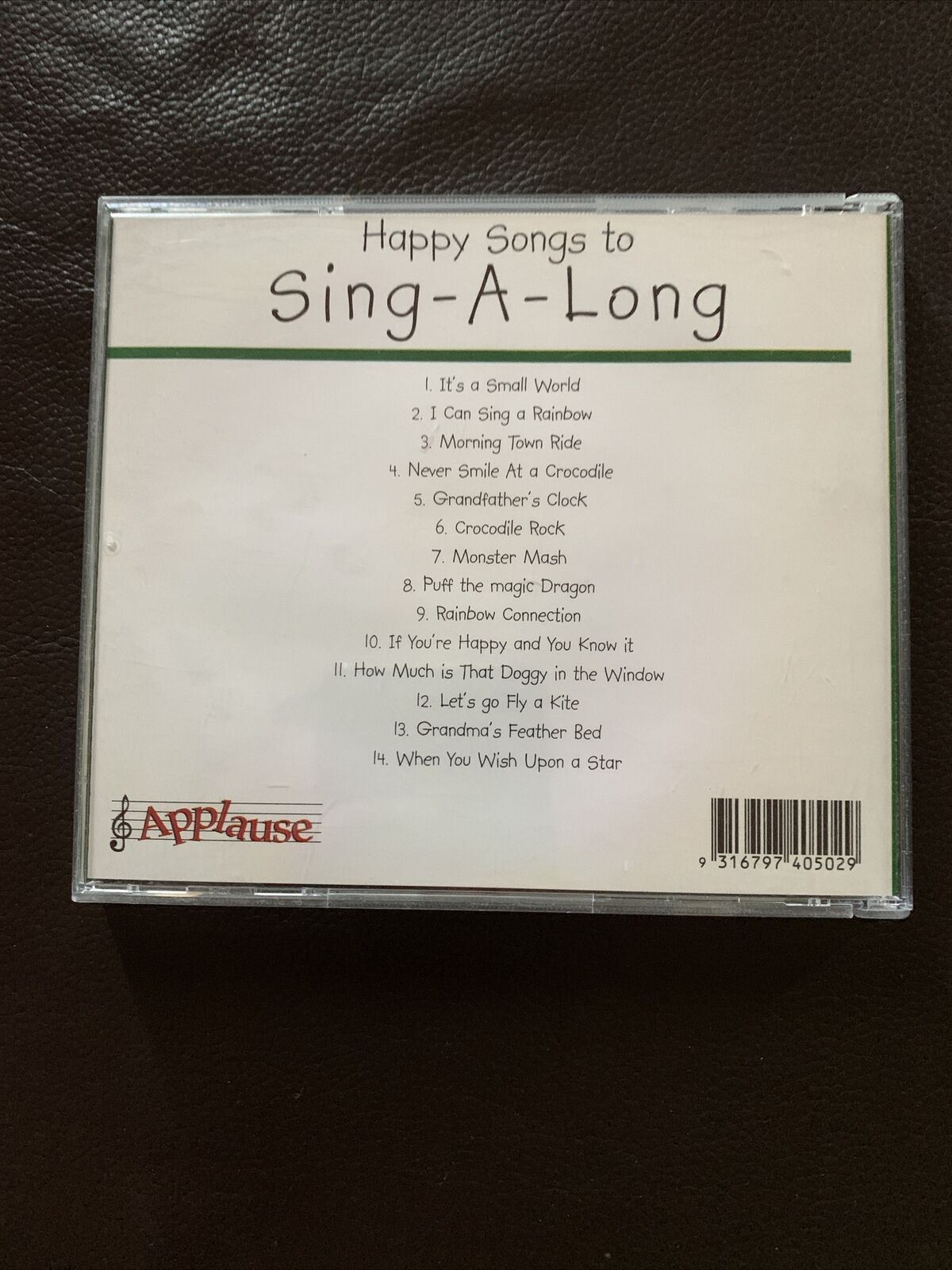 Happy Songs to Sing-A-Long CD - MUSIC ALBUM Rare