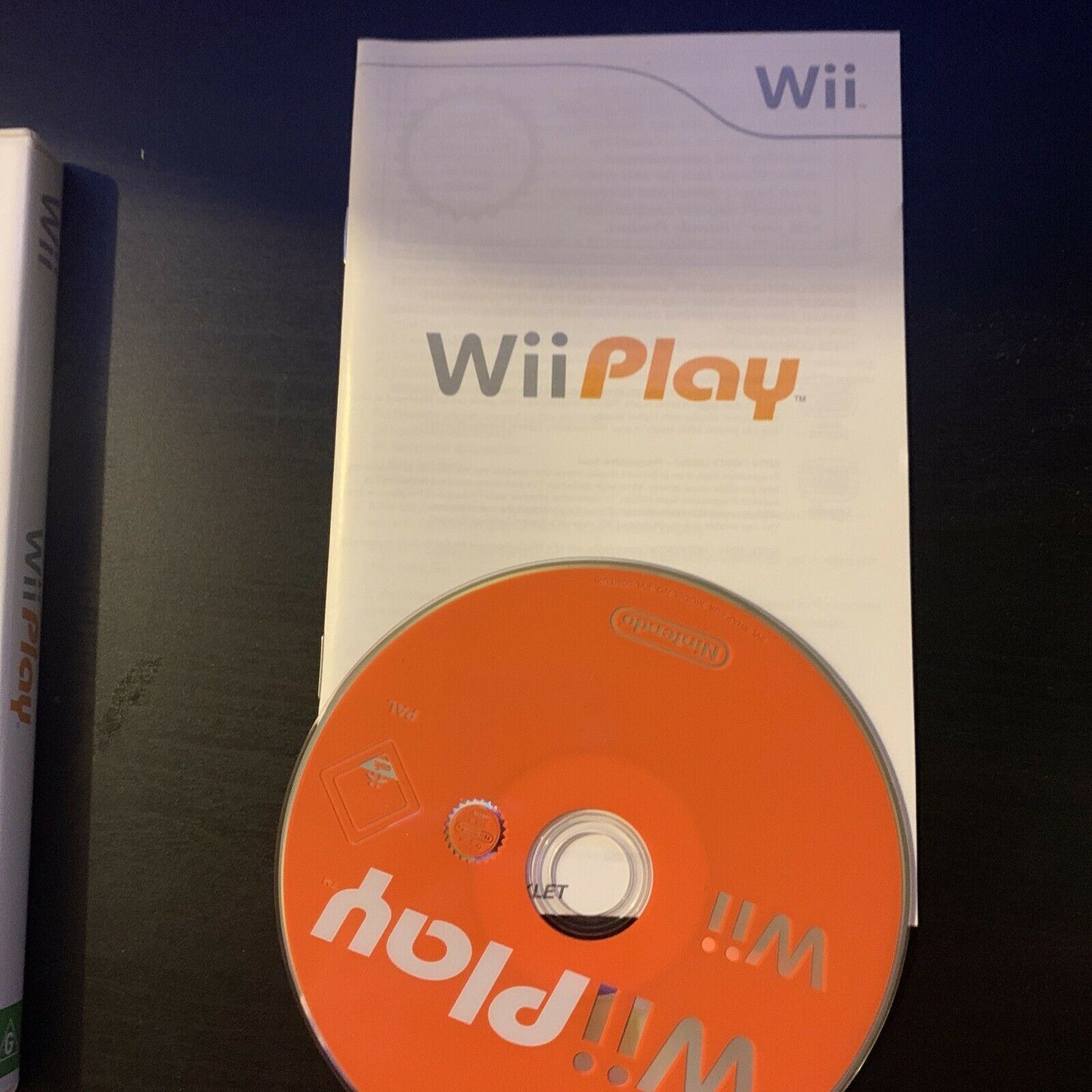 Wii Play (Nintendo Wii, 2006) With Manual PAL