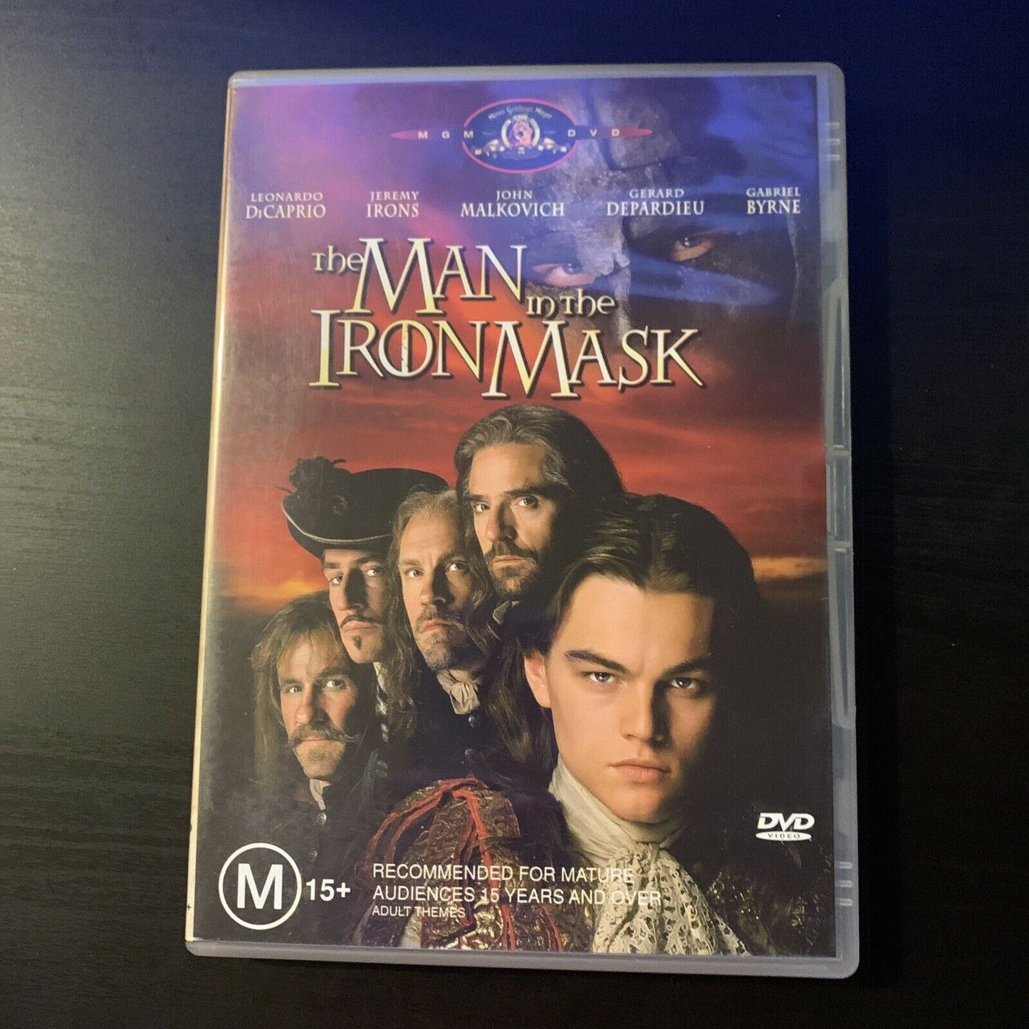 The Man In The Iron Mask (DVD, 1998) Leonardo DiCaprio, Jeremy Irons. Region 4