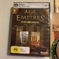 Age Of Empires 3 Gold Edition PC Game Windows PG 4 Discs Booklets Manuals Case
