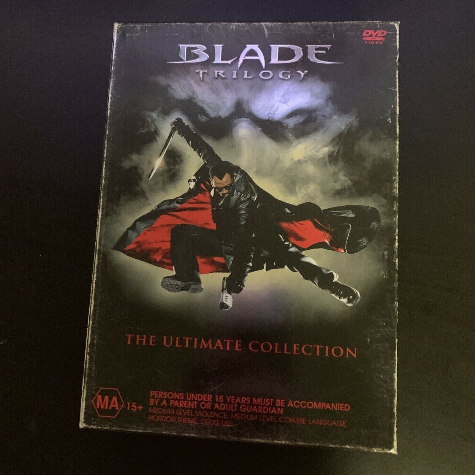 Blade Box Set Blade Trilogy - The Ultimate Collection (DVD, 2005, 5-Disc Set) Region ...