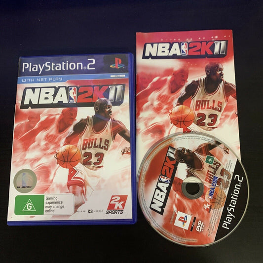 NBA 2K11 - PlayStation 2 - Michael Jordan with Manual PAL