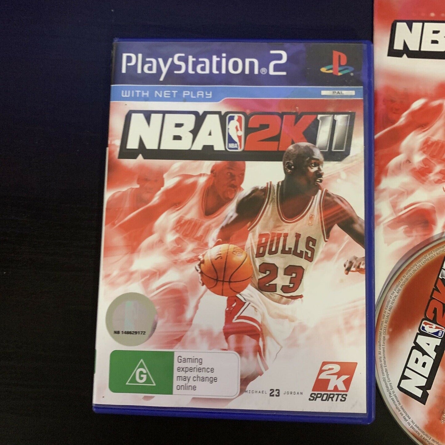 NBA 2K11 - PlayStation 2 - Michael Jordan with Manual PAL