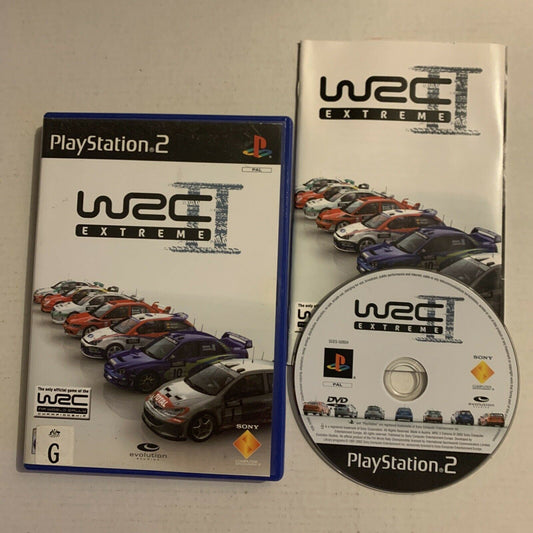 WRC II Extreme - PS2 Playstation 2 Game PAL With Manual