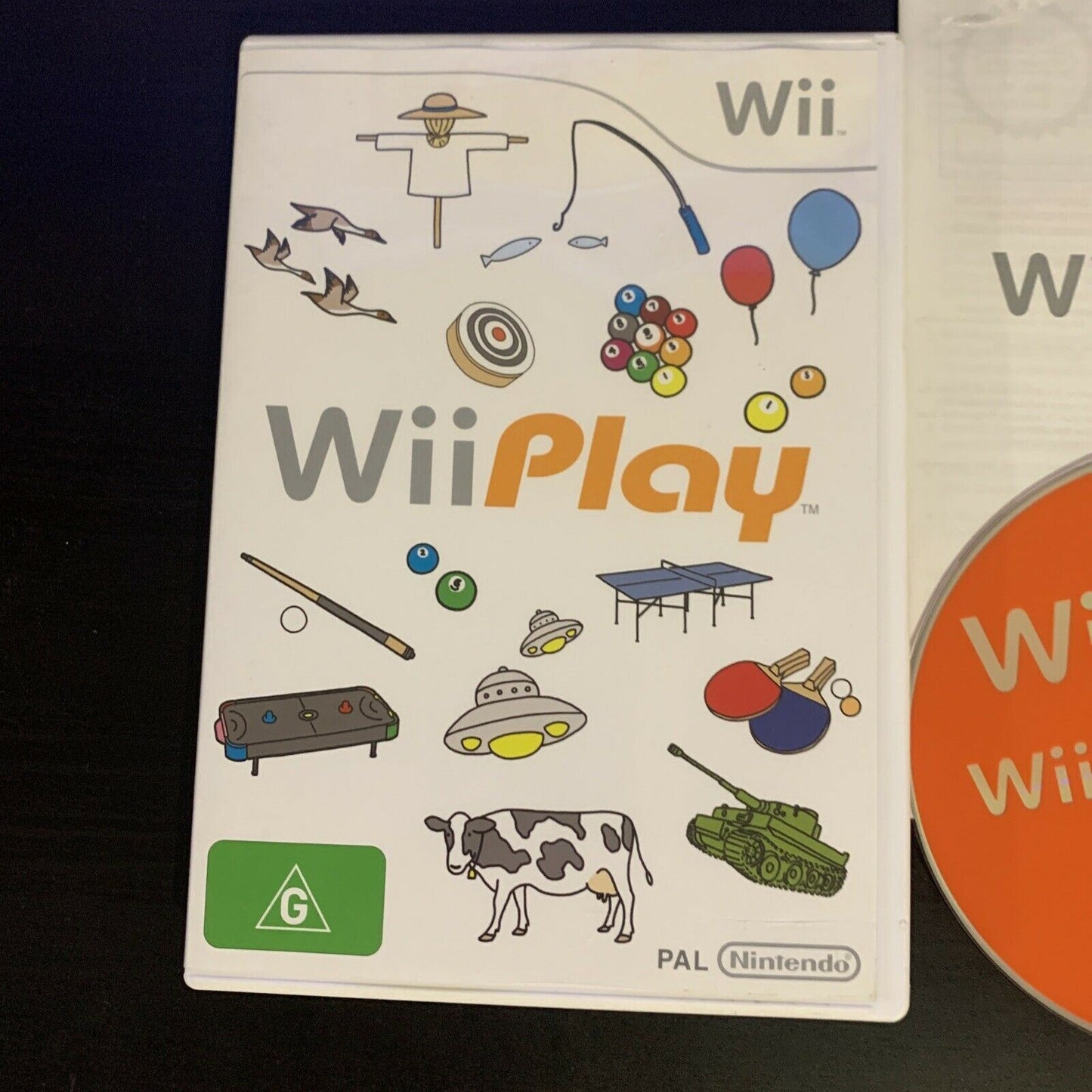 Wii Play - Nintendo Wii PAL Game with Manual