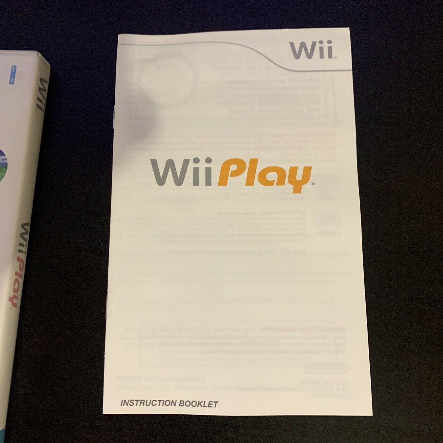 Wii Play - Nintendo Wii PAL Game with Manual