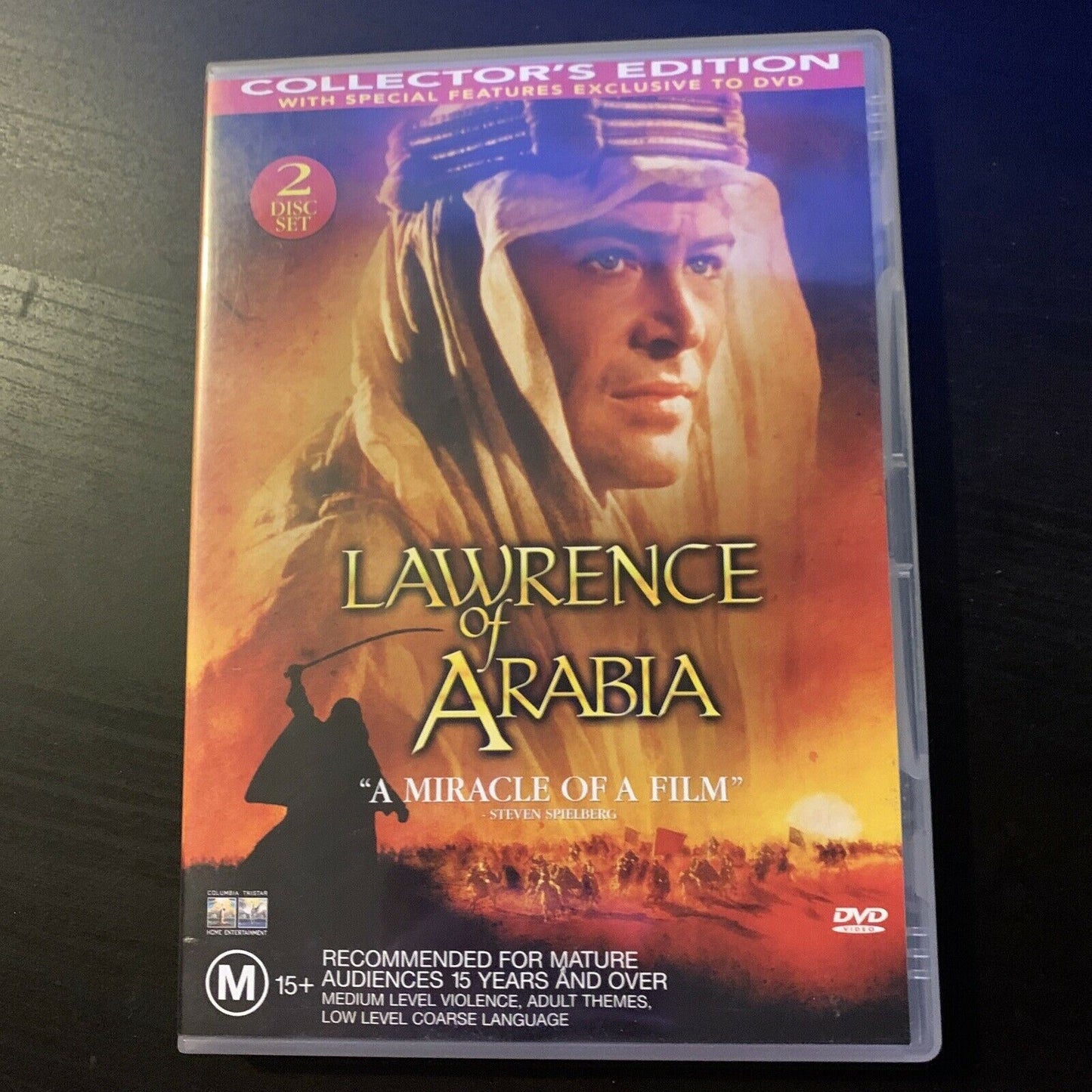 Lawrence Of Arabia - Collector's Edition (DVD, 1962) Peter O'Toole. Region 4