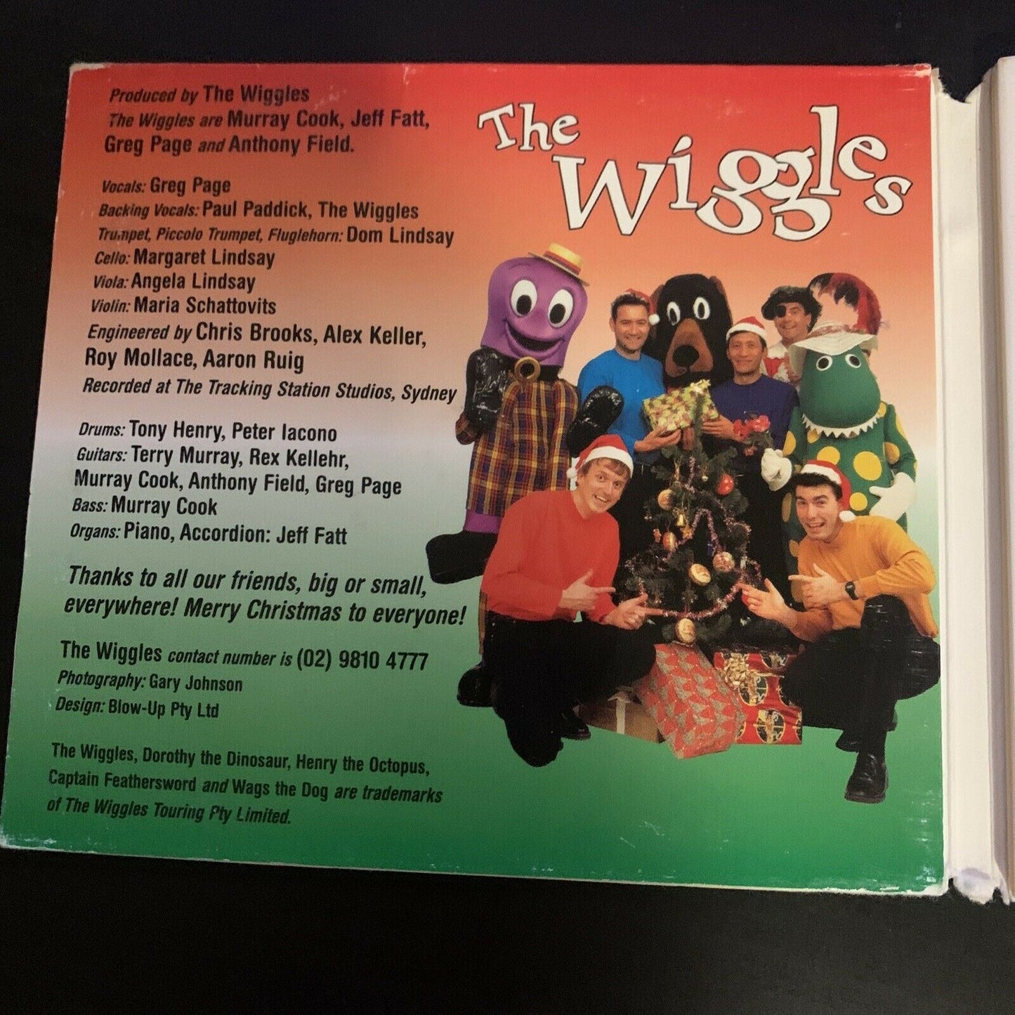The Wiggles - Wiggly Wiggly Christmas (CD, 1996) Australian 26 Track CD Album