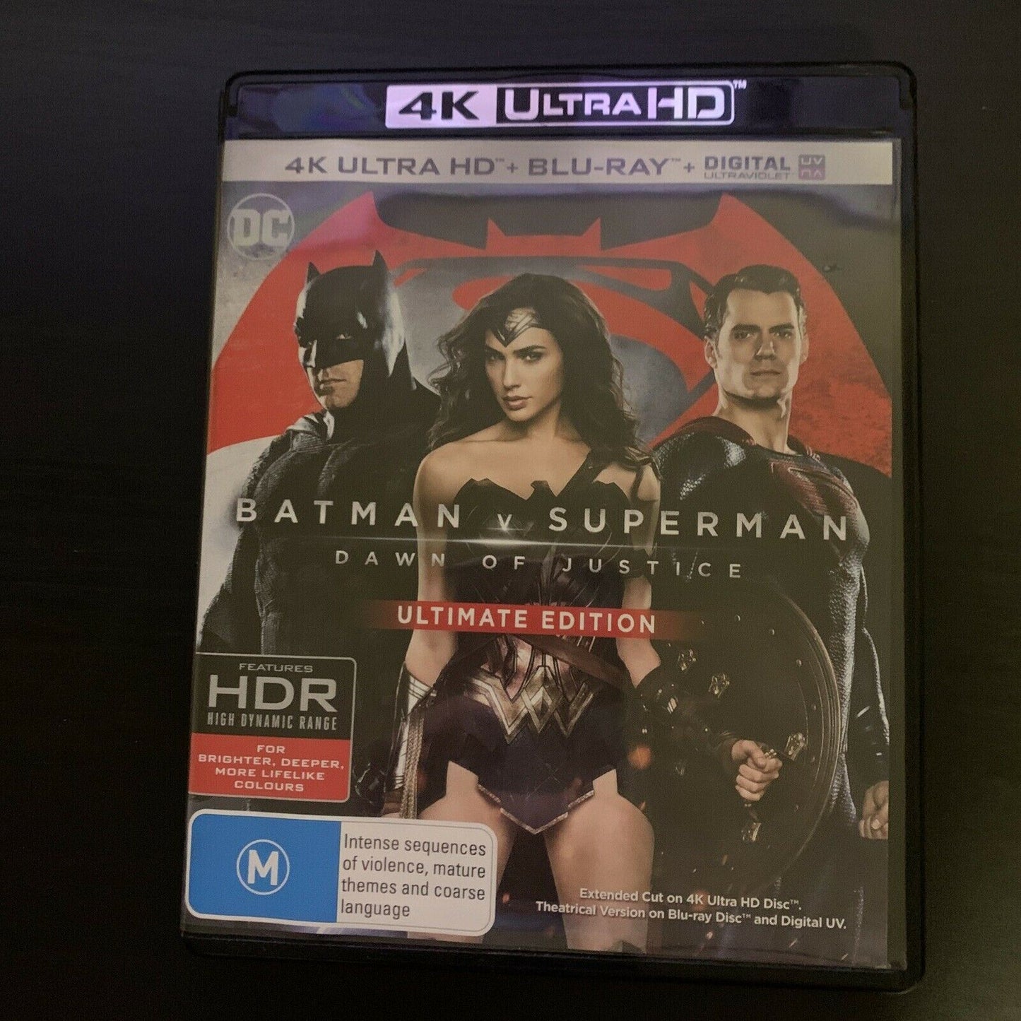 Batman V Superman: Dawn Of Justice Ultimate Edition (4K Ultra HD + Bluray, 2016)