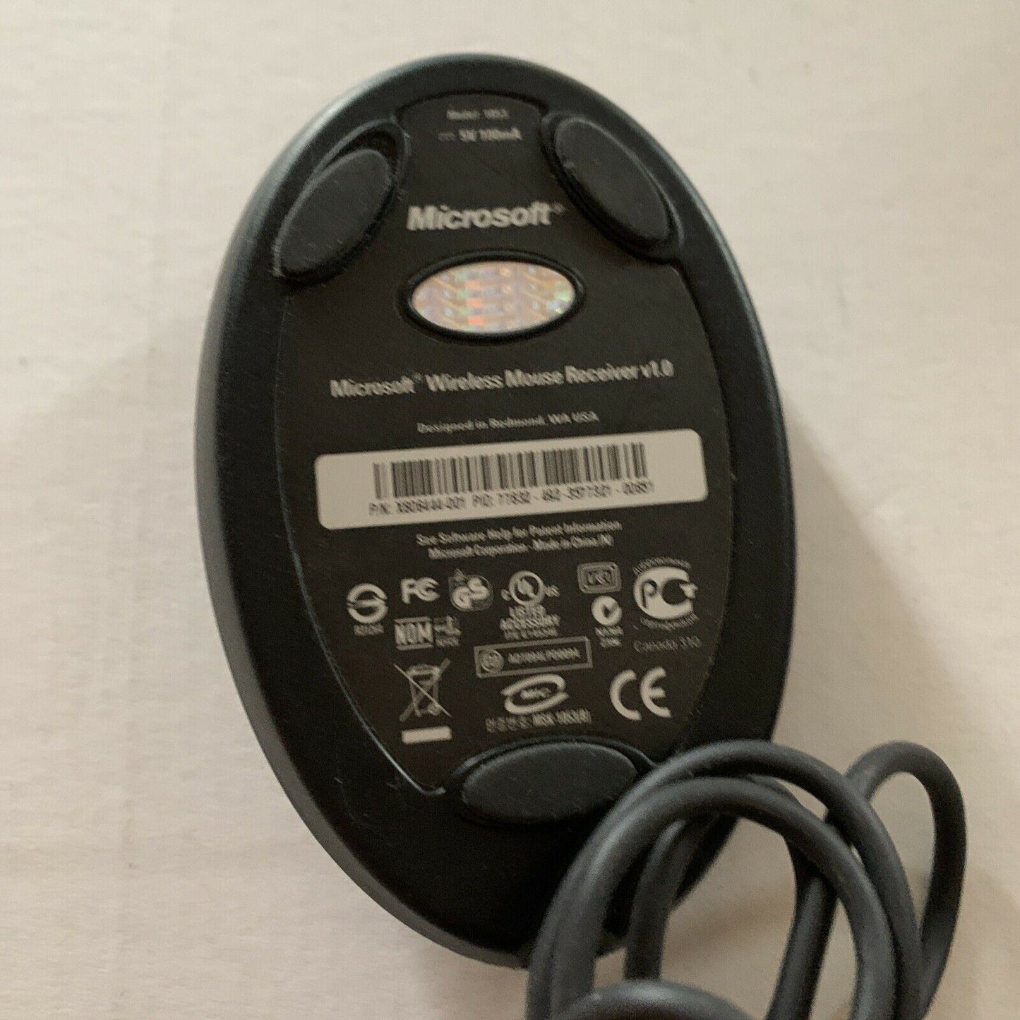 Microsoft Wireless Mouse Receiver   V1.0 Model 1053