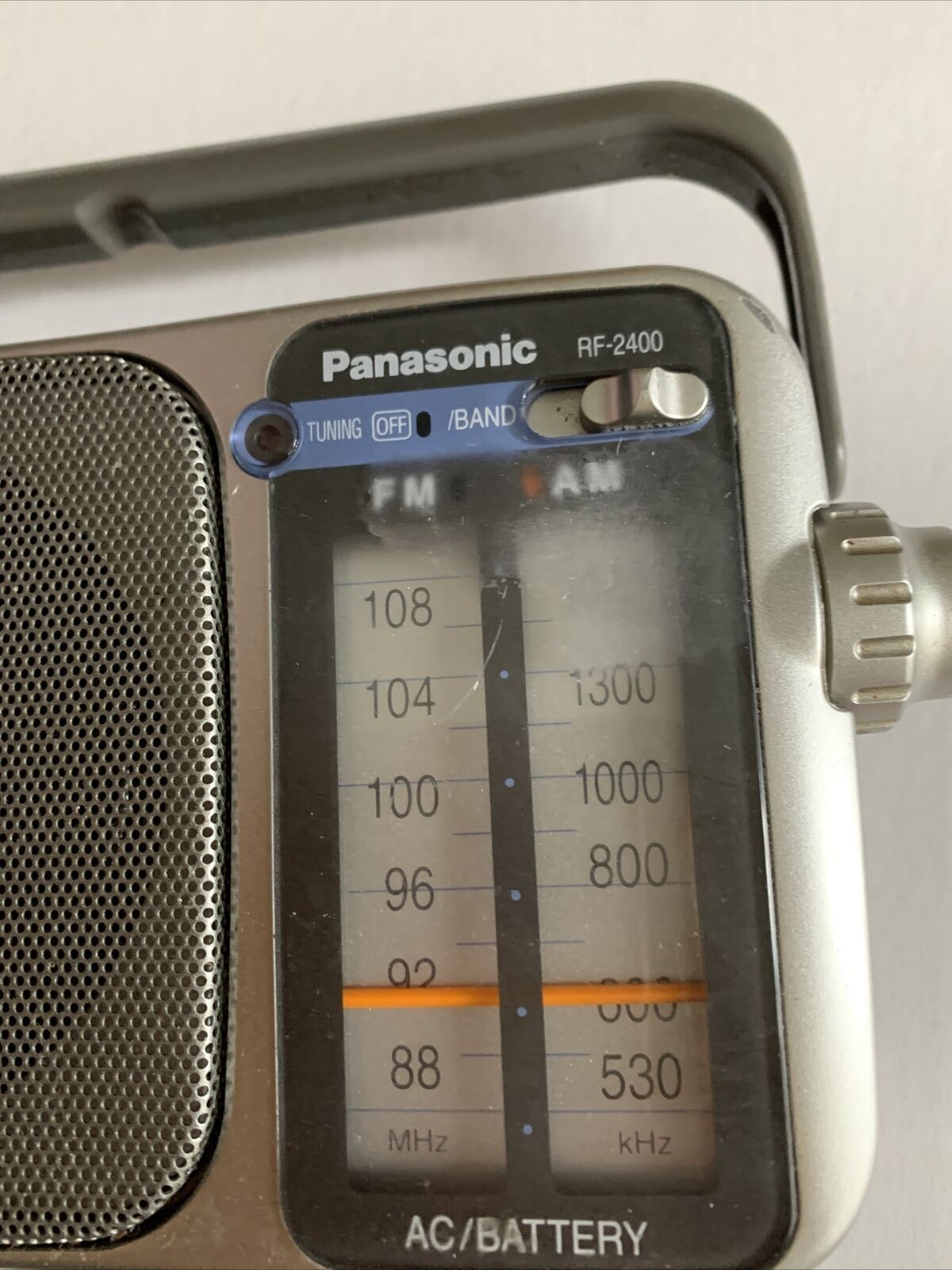 Panasonic RF-2400 AM/FM Portable Radio – Retro Unit
