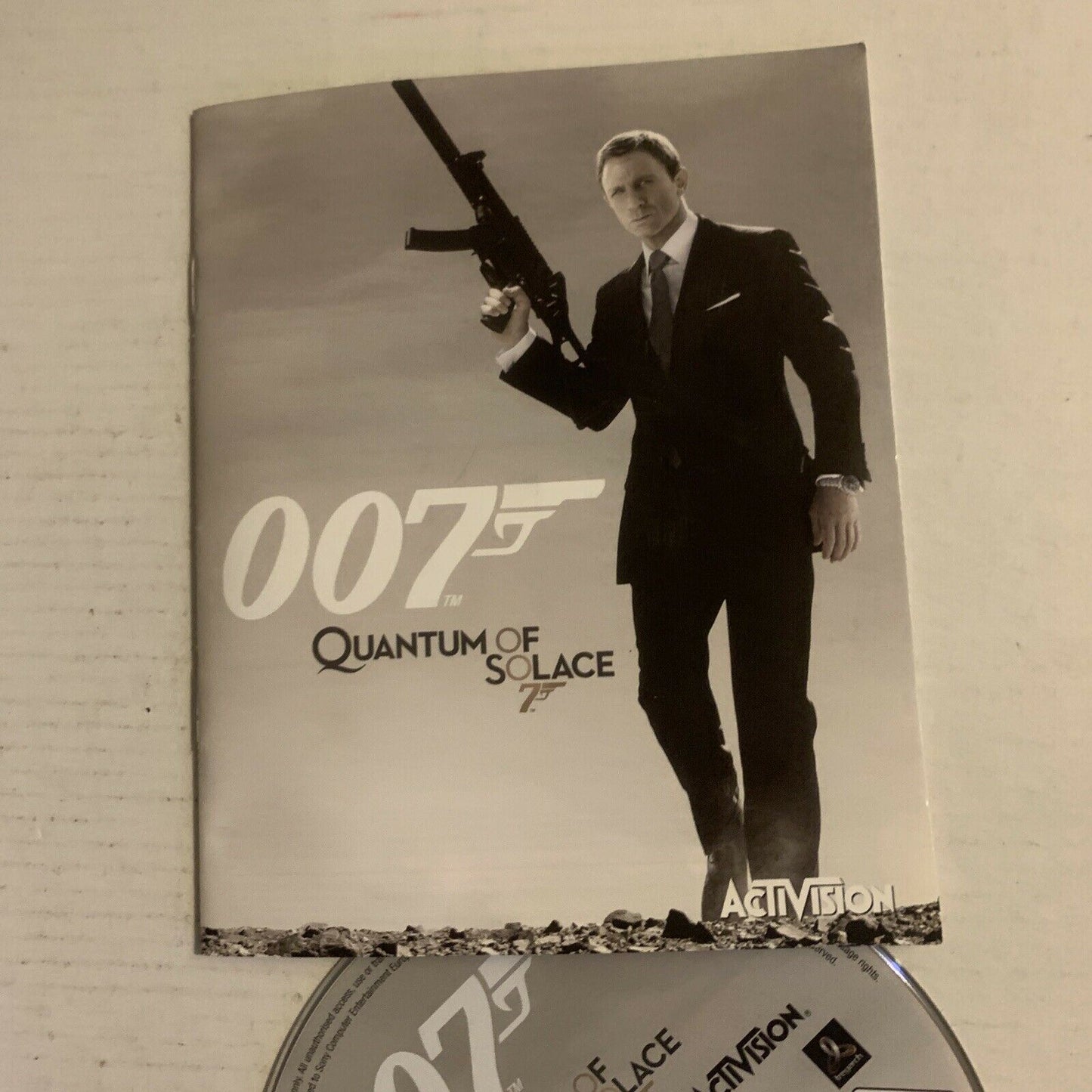 007 Quantum Of Solace PS3 Sony Playstation 3 Game Complete with Manual 2008