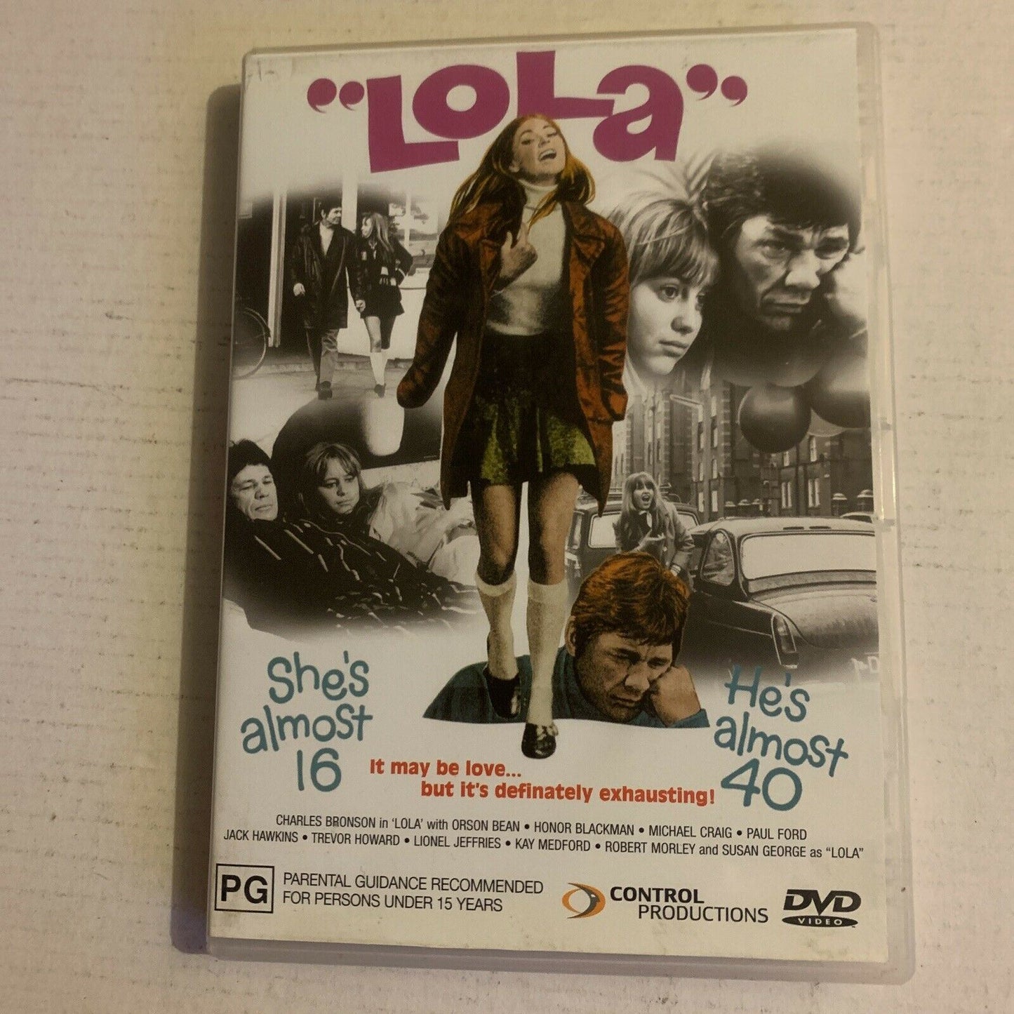 Lola (DVD, 1969) Charles Bronson, Orson Bean. All Regions