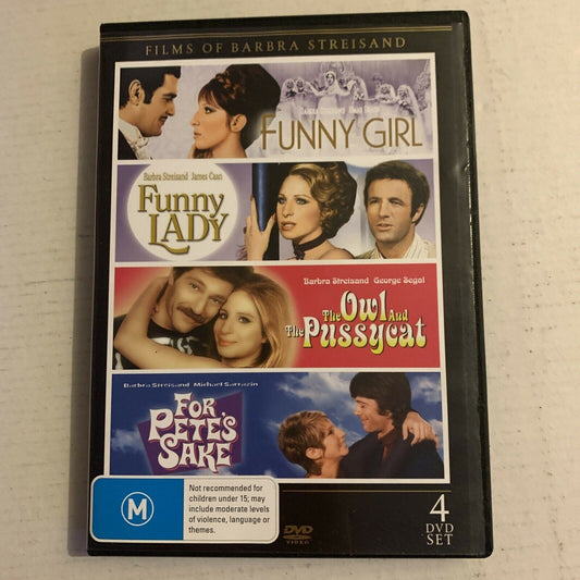 Barbra Streisand: Funny Girl/Funny Lady/The Owl & Pussycat/For Pete's Sake DVD