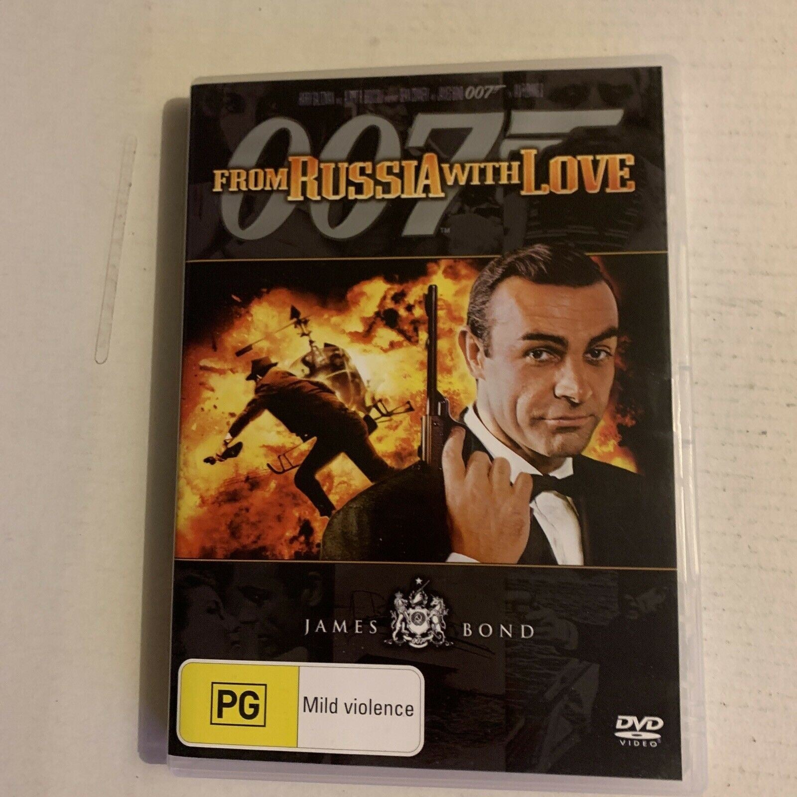 From Russia With Love (DVD, 1963) Sean Connery. Region 4 – Retro Unit