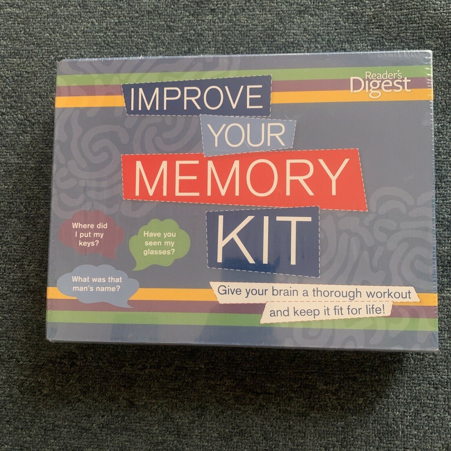 *New Sealed* Readers Digest - Improve your memory kit