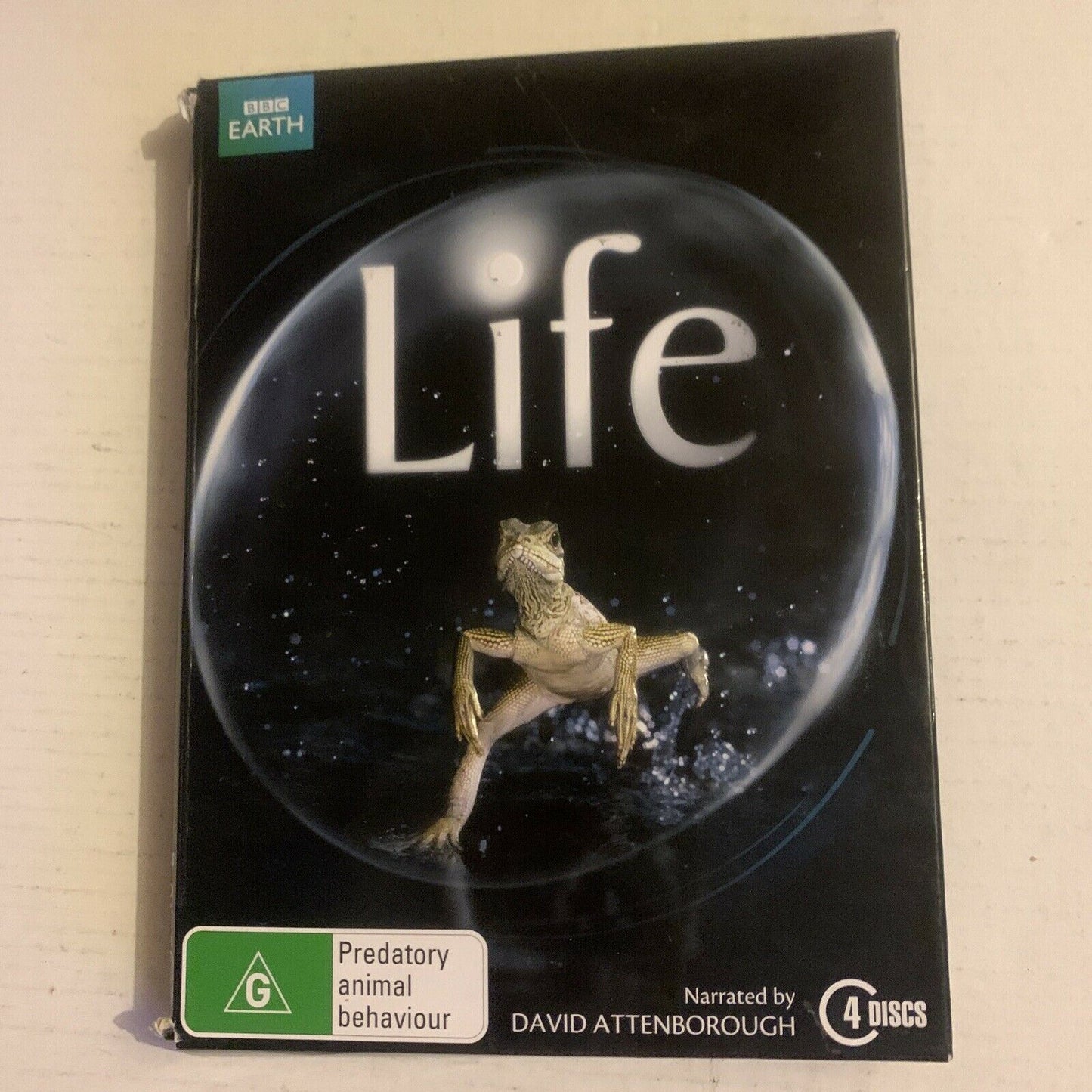 BBC Earth: Life (DVD, 2010, 4-Disc Set) David Attenborough. Region4,2