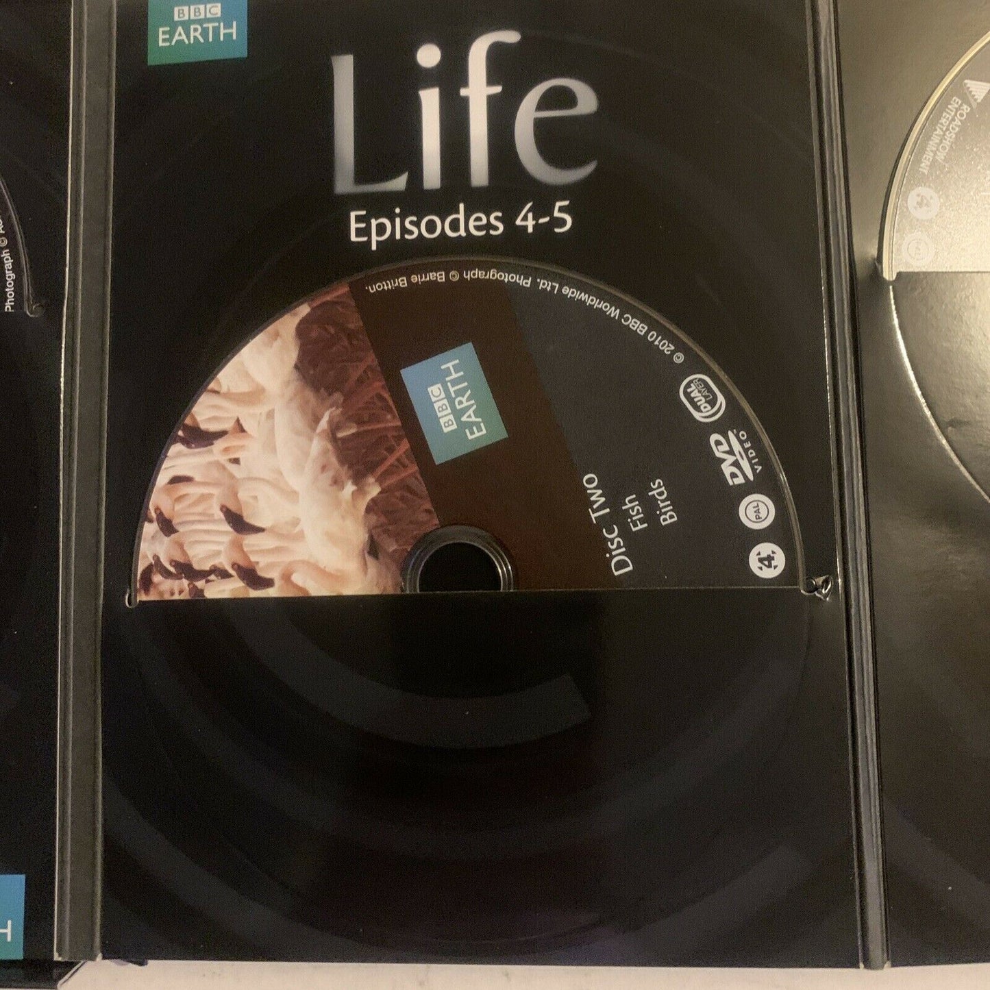 BBC Earth: Life (DVD, 2010, 4-Disc Set) David Attenborough. Region4,2