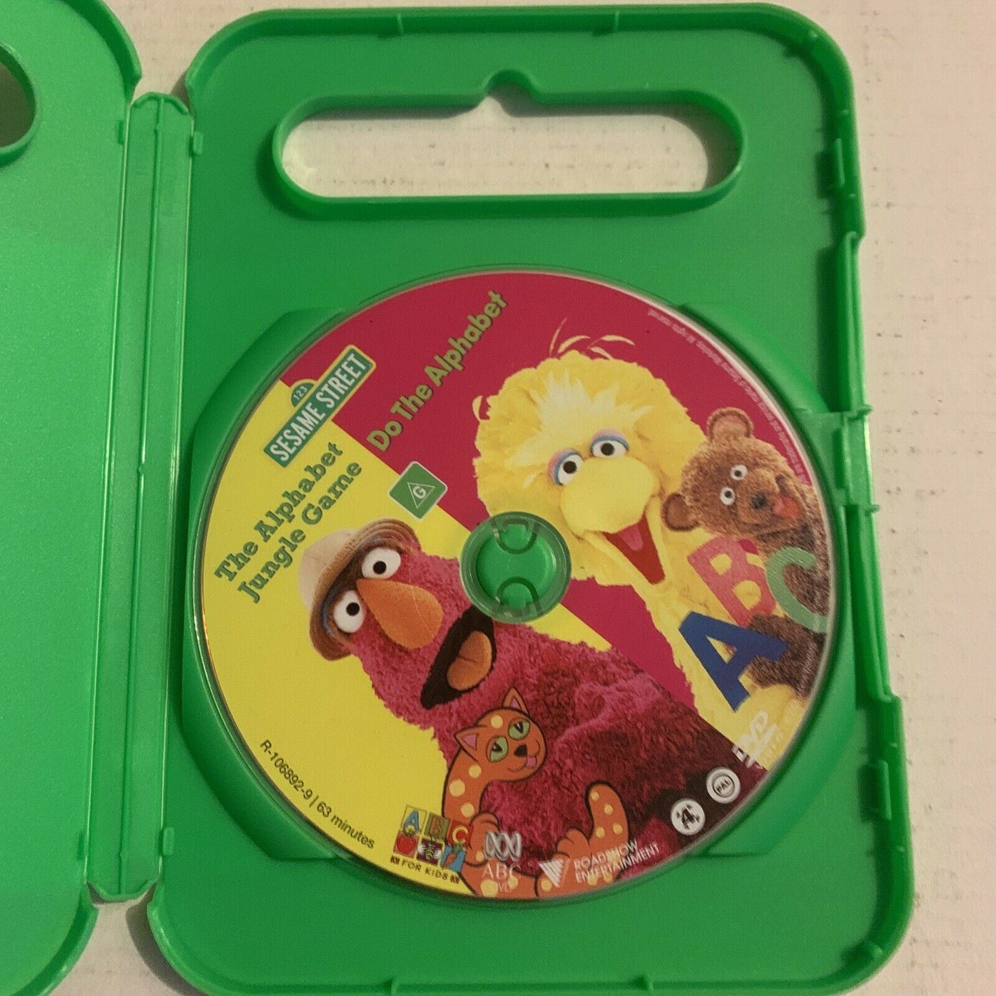 Sesame Street - The Alphabet Jungle Game & Do The Alphabet (DVD, 2007)