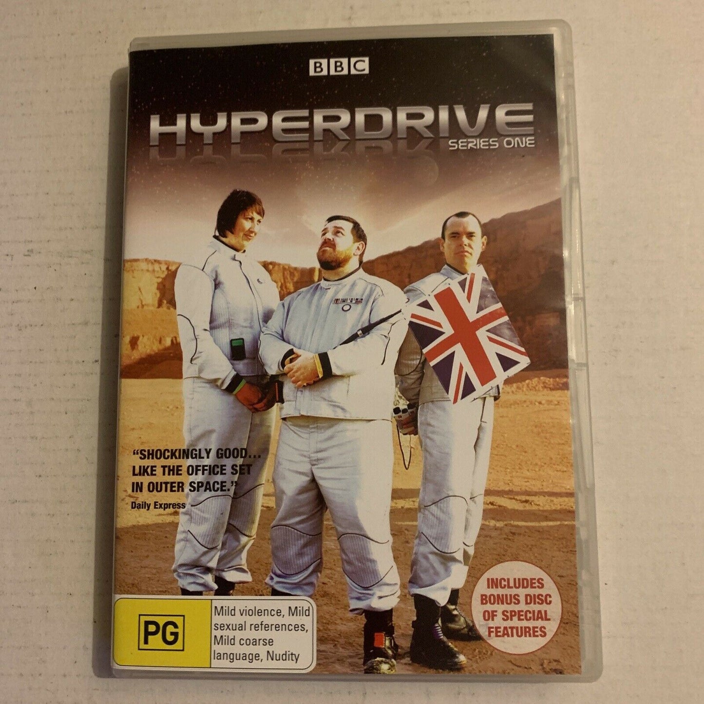 Hyperdrive : Series 1 (DVD, 2007) Nick Frost, Kevin Eldon BBC Region 4,2