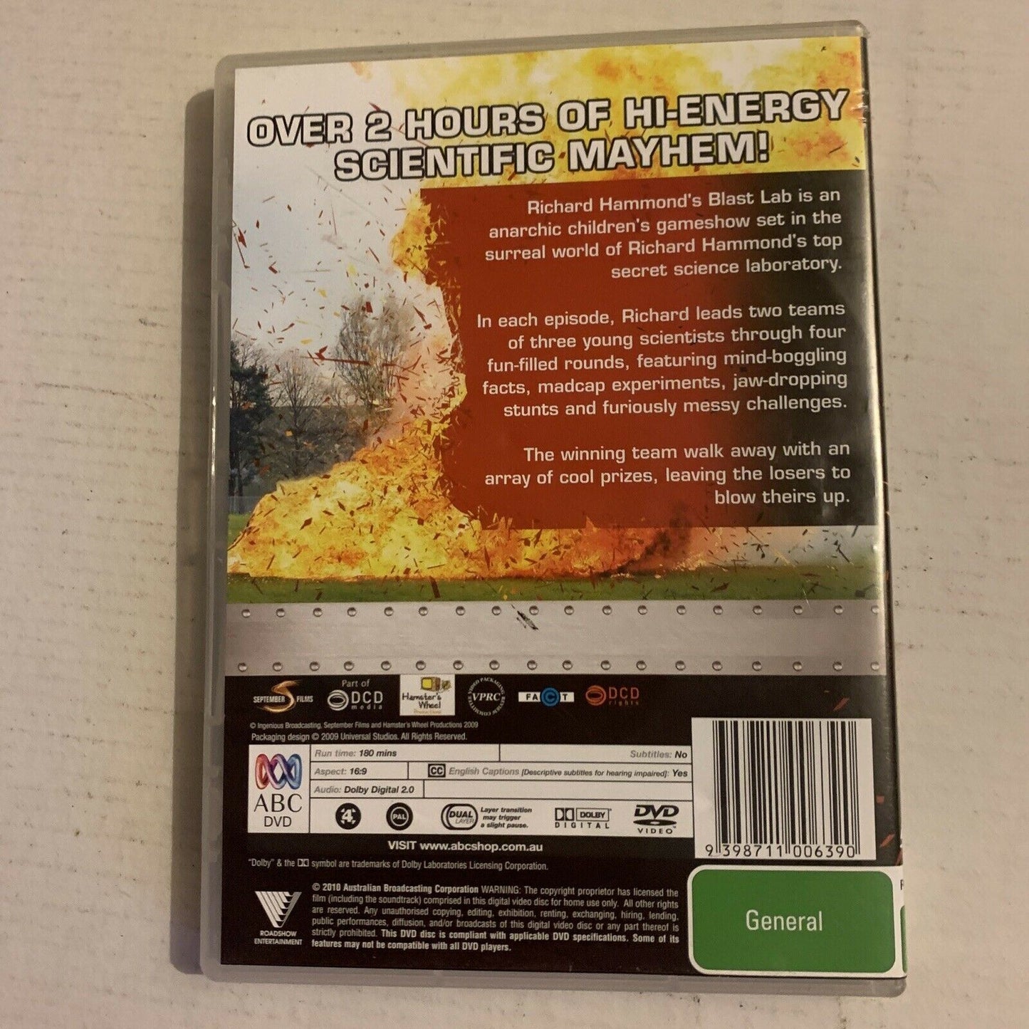 Richard Hammond's Blast Lab Blow Ups : Vol 1 (DVD, 2010) Region 4