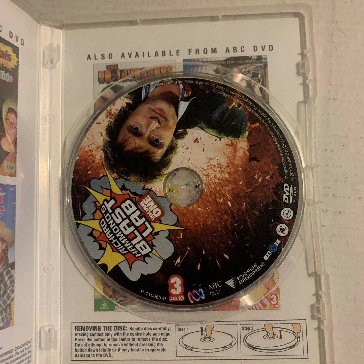 Richard Hammond's Blast Lab Blow Ups : Vol 1 (DVD, 2010) Region 4