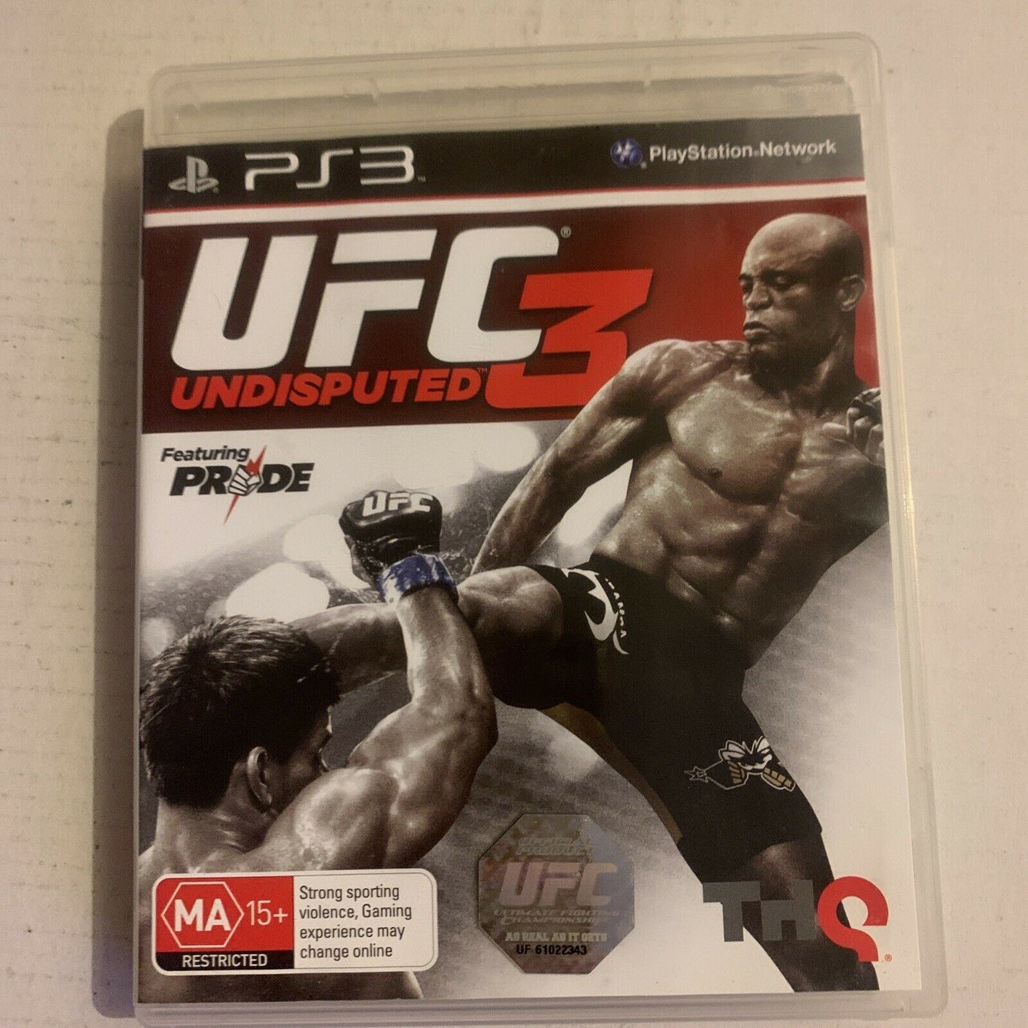 UFC Undisputed 3 - Sony Playstation 3 (PS3, 2013) Free Aus Postage