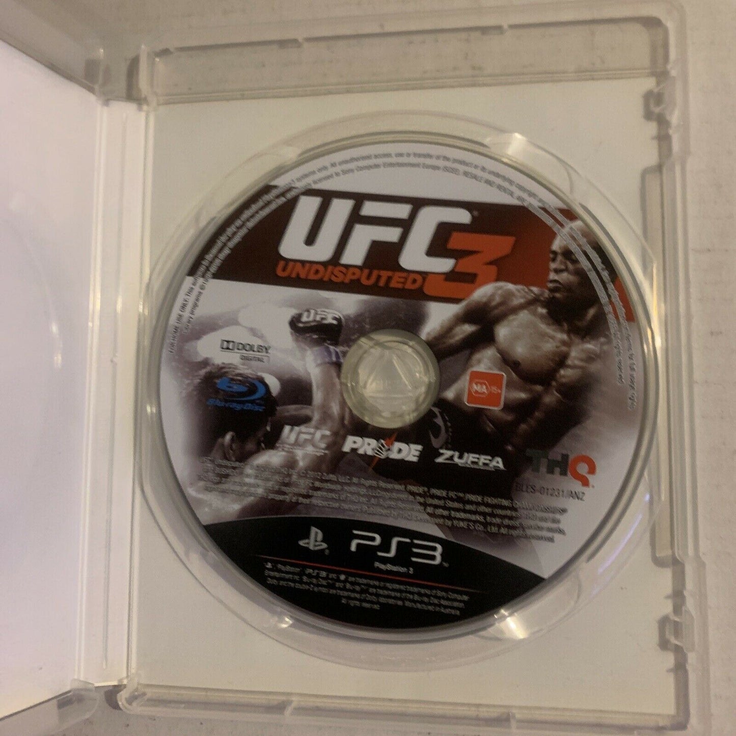 UFC Undisputed 3 - Sony Playstation 3 (PS3, 2013) Free Aus Postage