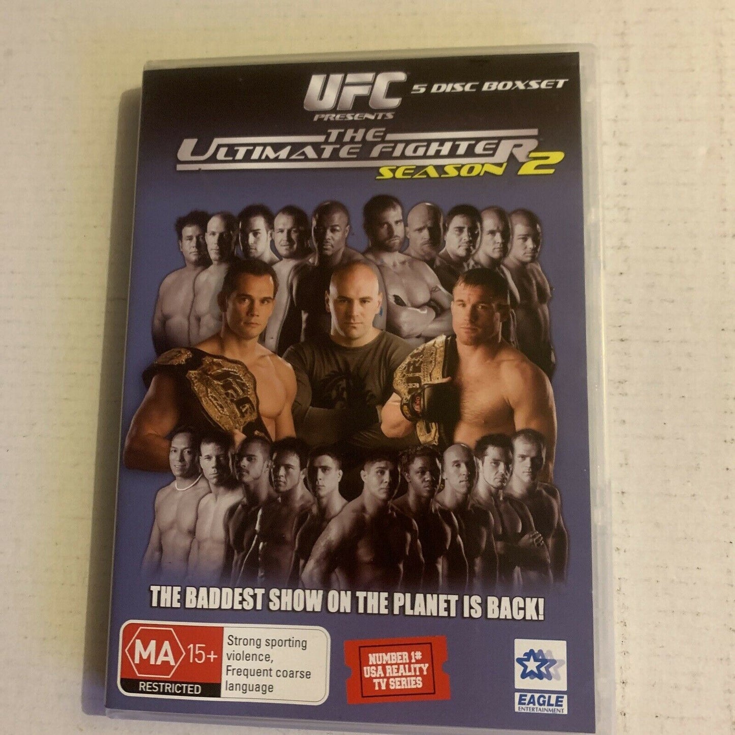UFC: The Ultimate Fighter - Season 2 (DVD, 2006, 5-Disc) Region 4