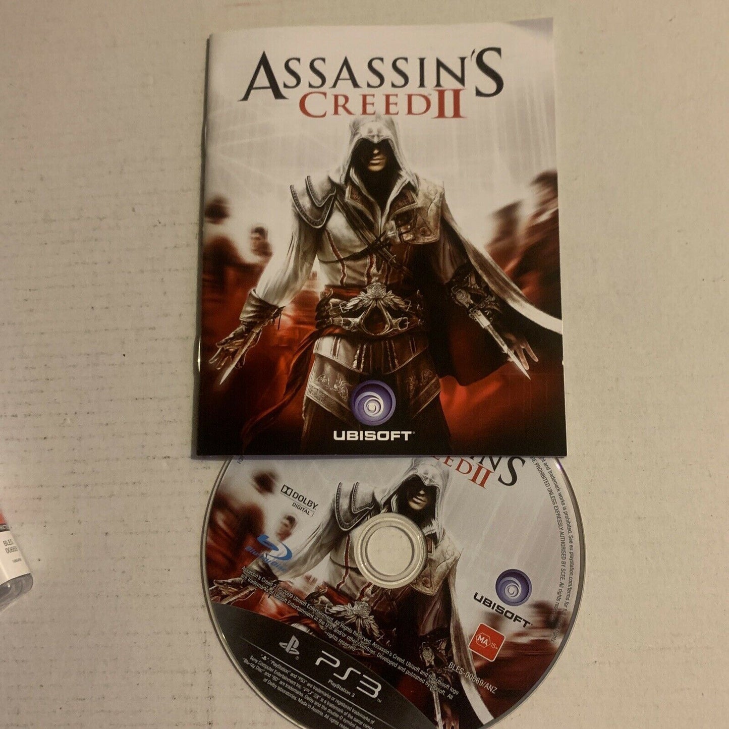 Assassin's Creed II - Sony PlayStation 3 with Manual