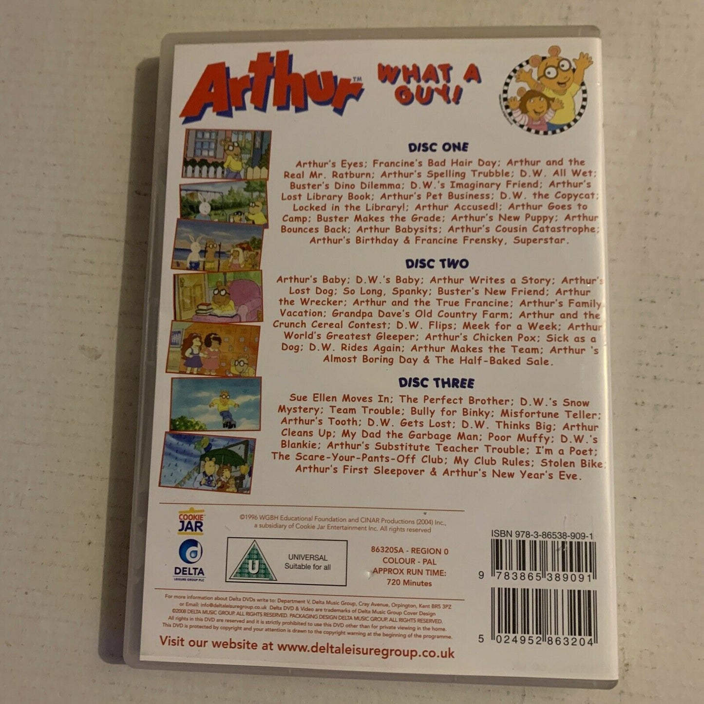 Arthur - The Complete Series 1 (DVD, 1996) All Regions