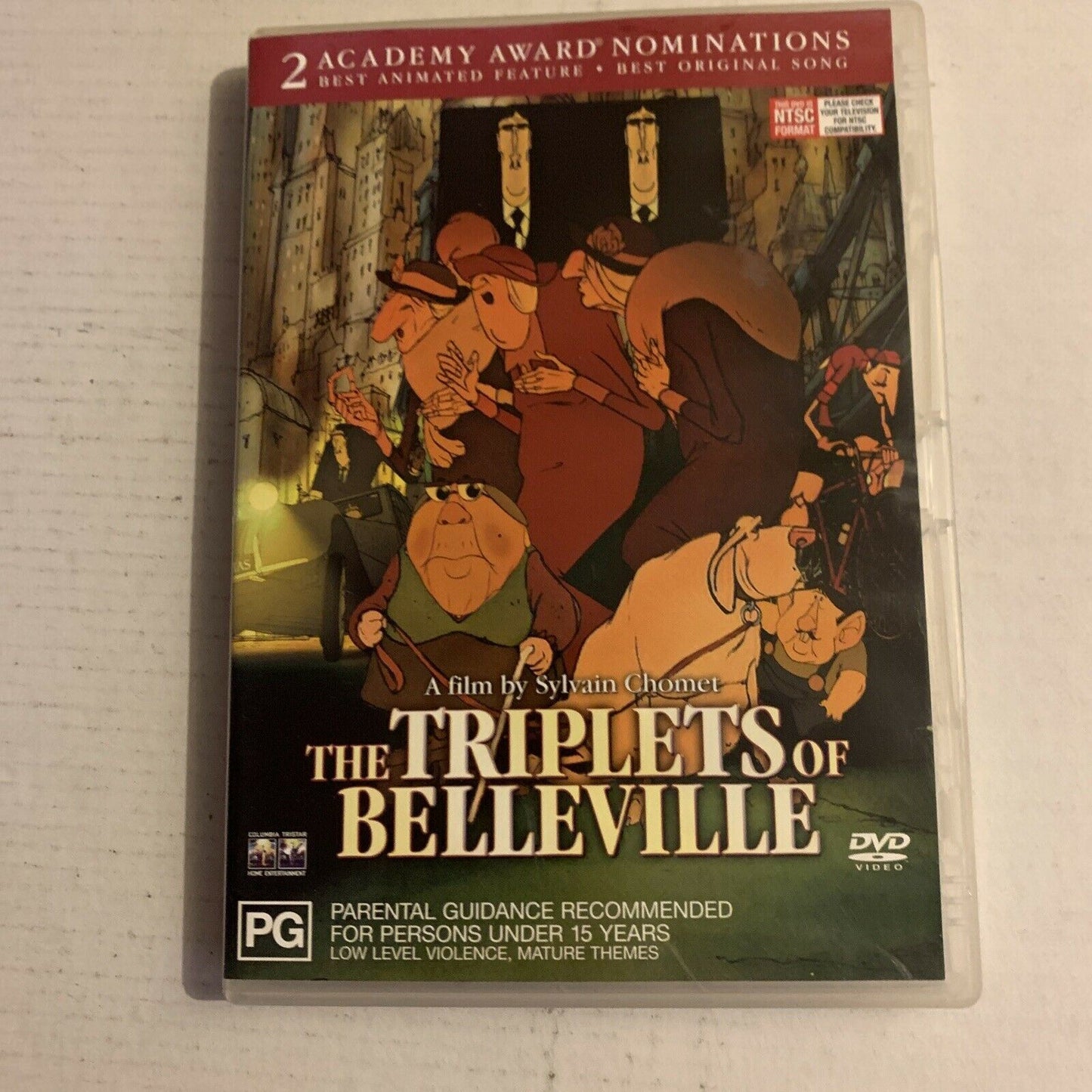 The Triplets Of Belleville (DVD, 2003) Region 4,1