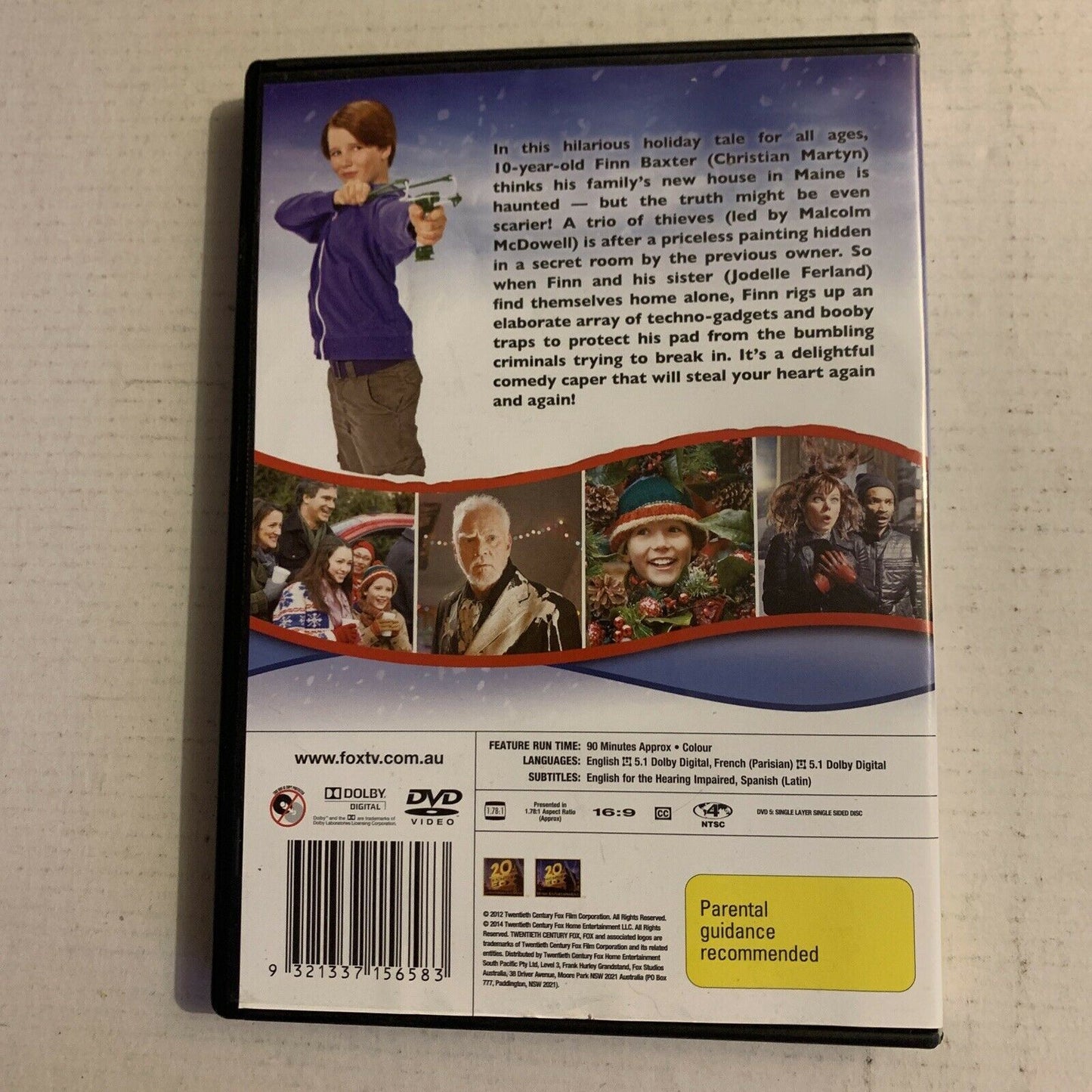 Home Alone - The Holiday Heist (DVD, 2012) Christian Martyn. Region 4