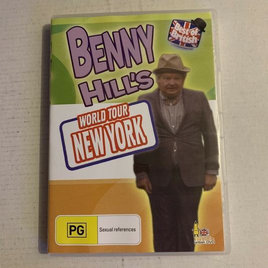 Benny Hill's World Tour - New York (DVD, 2007)  Region 4,2