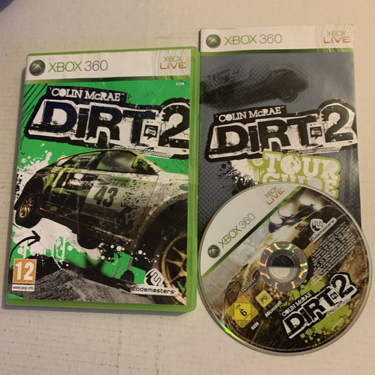 Colin McRae Dirt 2, Xbox 360 With Manual PAL
