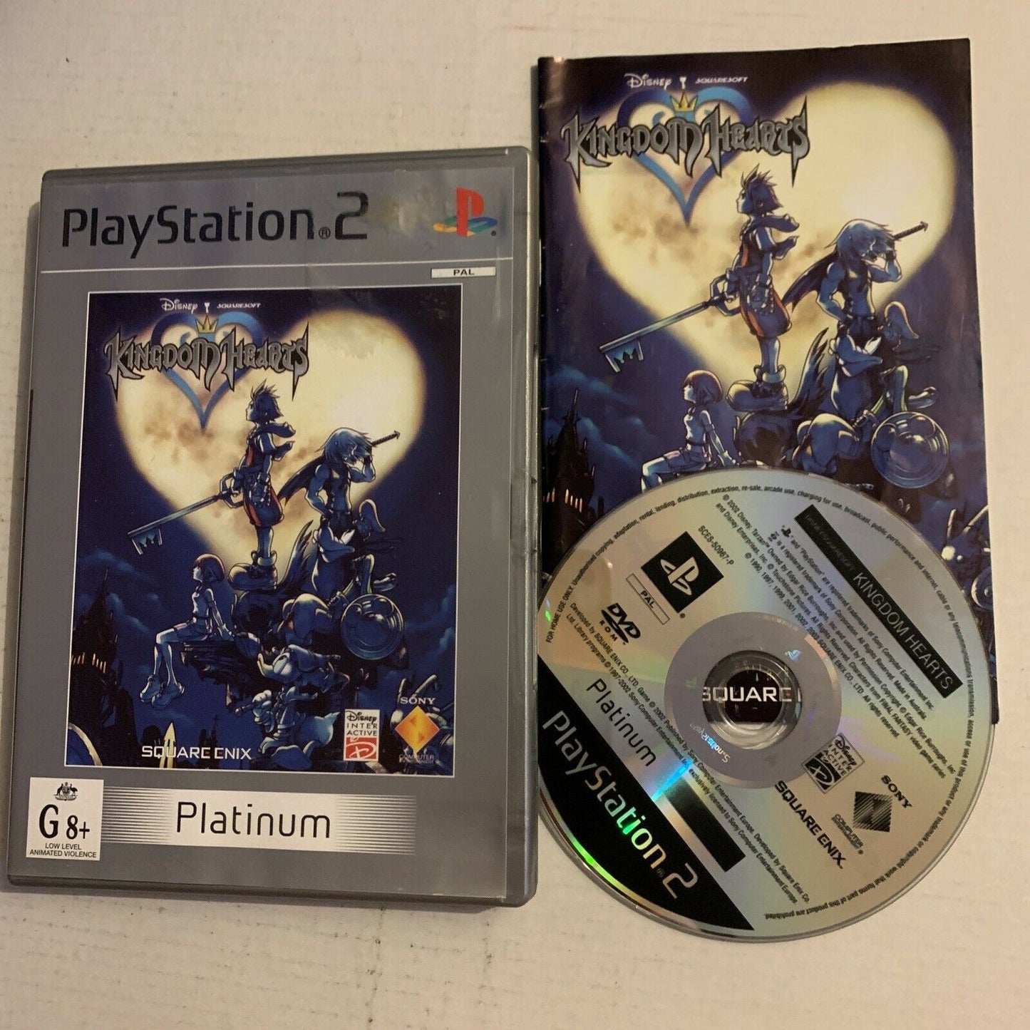 Kingdom Hearts - Platinum Sony PS2 (PAL) With Manual