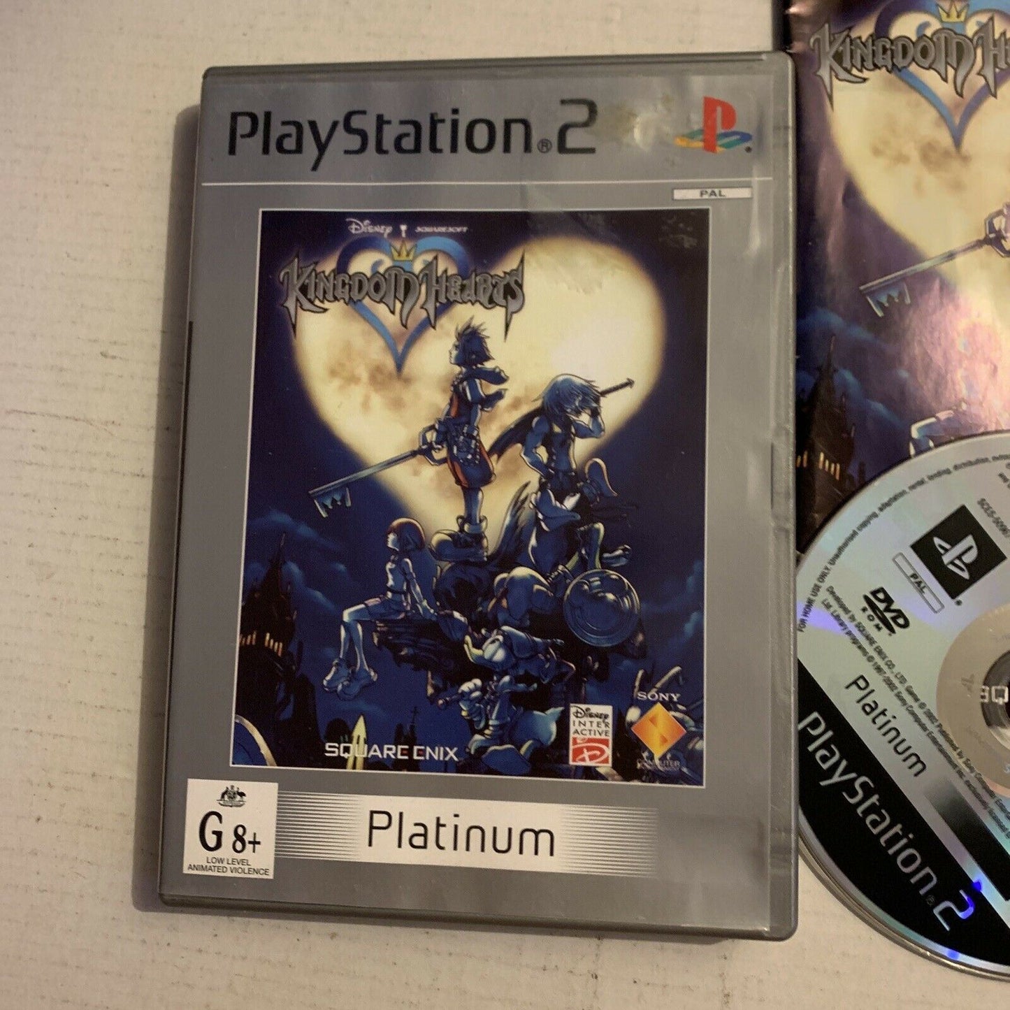 Kingdom Hearts - Platinum Sony PS2 (PAL) With Manual