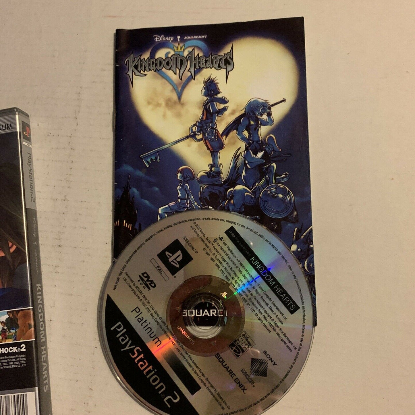 Kingdom Hearts - Platinum Sony PS2 (PAL) With Manual