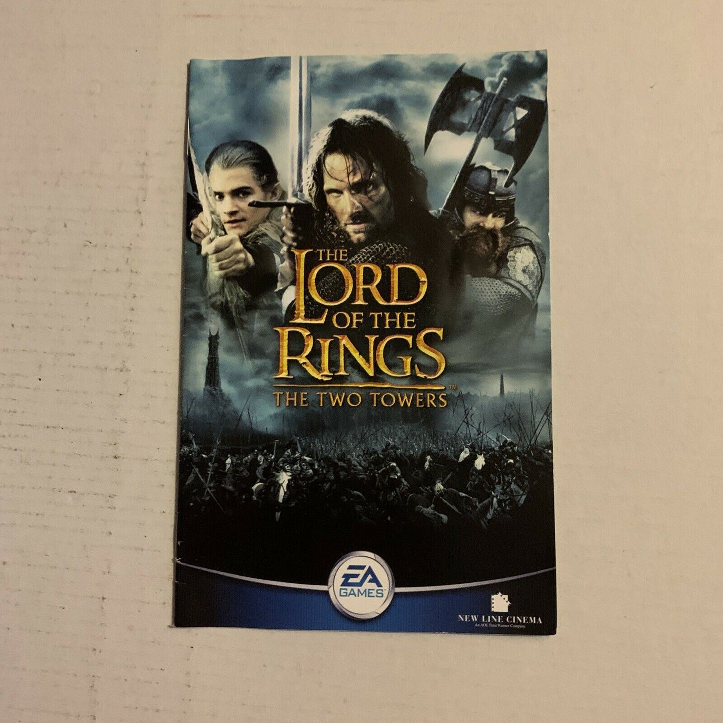 The Lord of the Rings The Two Towers Sony PS2 (Platinum) PAL With Manual