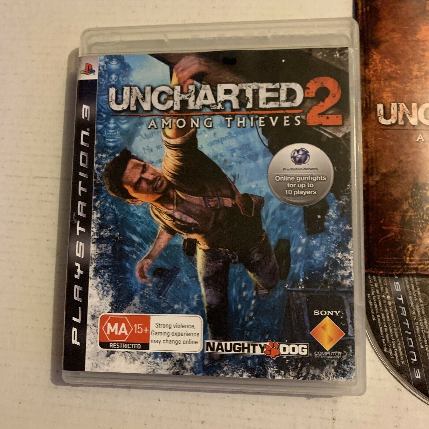 Uncharted 2 Among Thieves for Playstation 3 with Manual - PS3 - FREE AUS POST