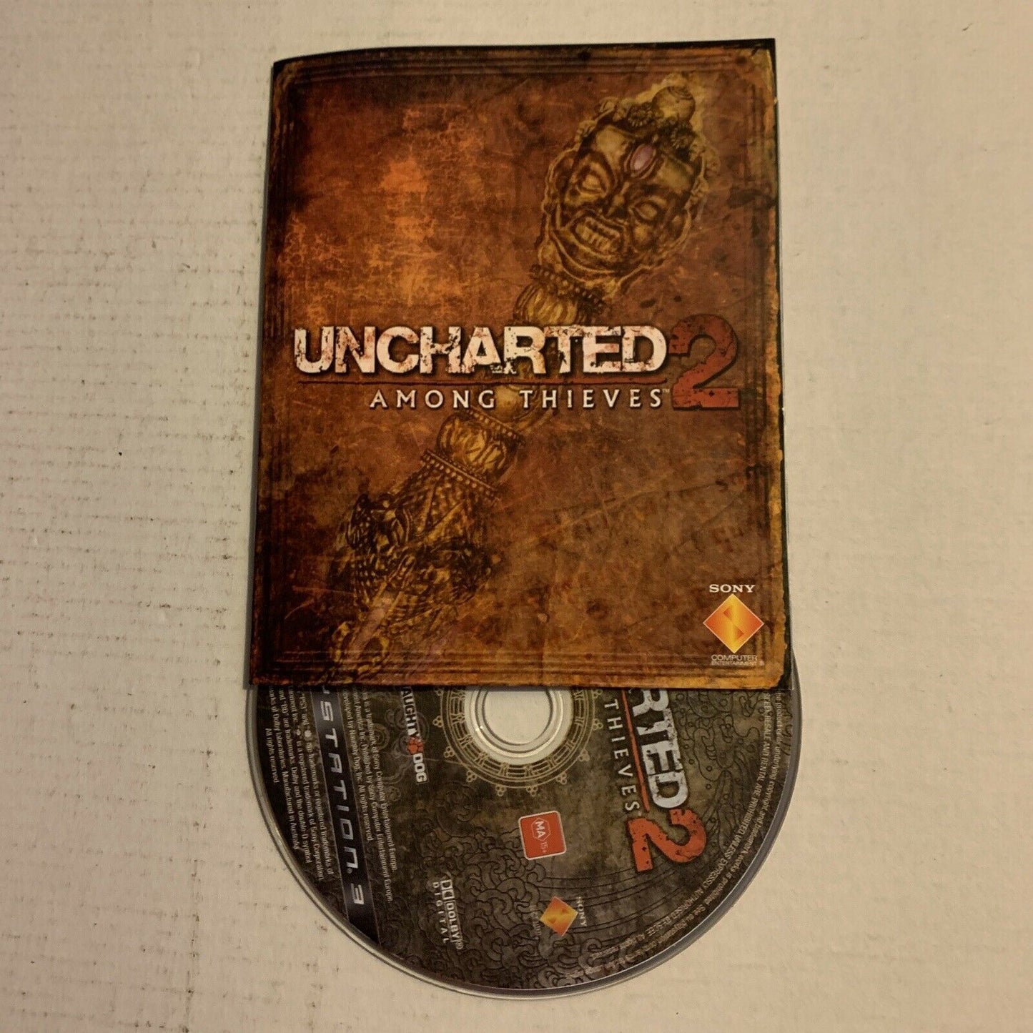 Uncharted 2 Among Thieves for Playstation 3 with Manual - PS3 - FREE AUS POST