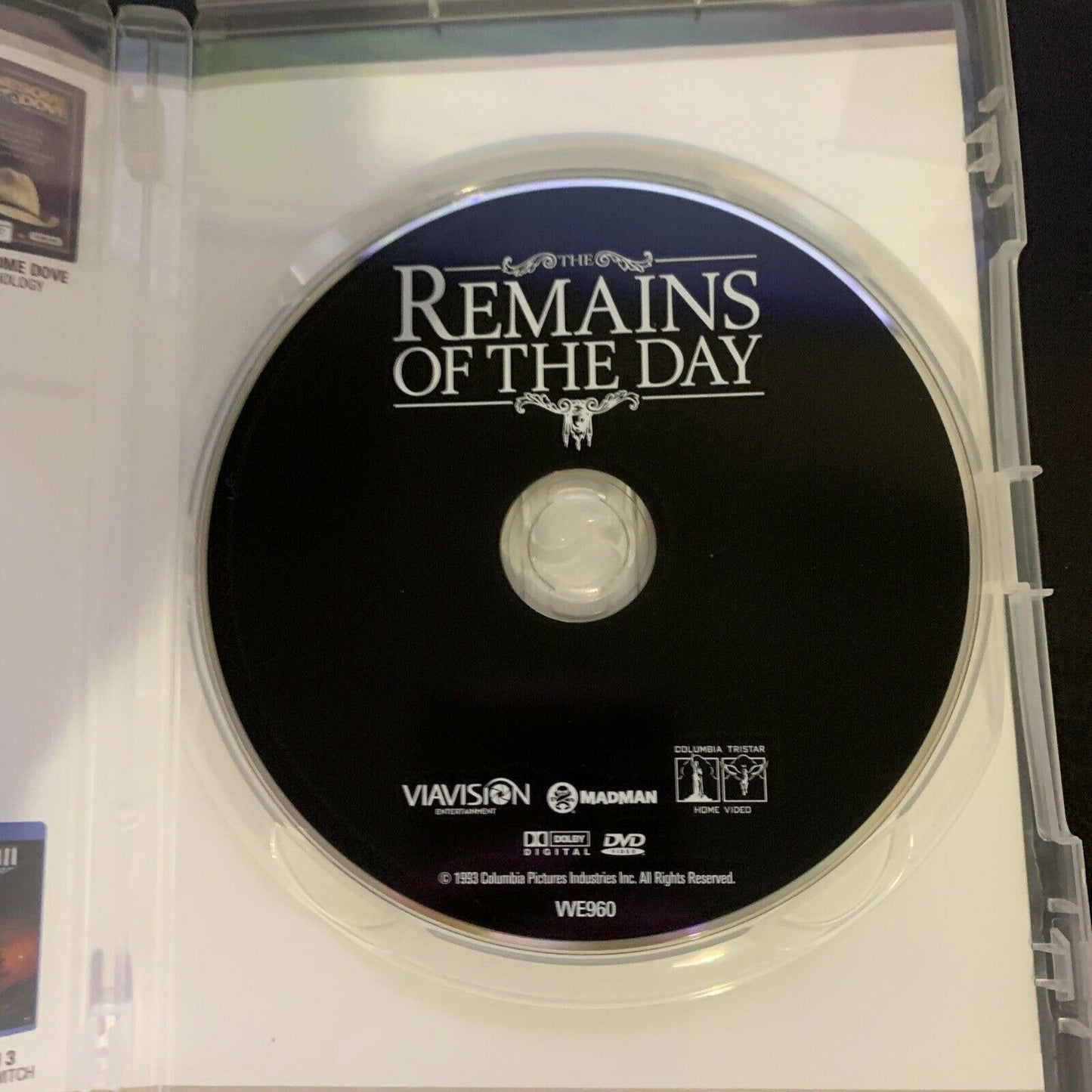 The Remains Of The Day (DVD, 1993) Anthony Hopkins, Emma Thompson. Region 4